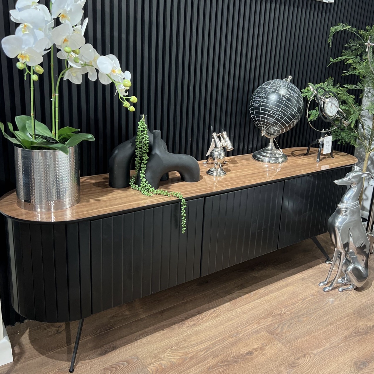 מזנון ושולחן סלון דגם מנור