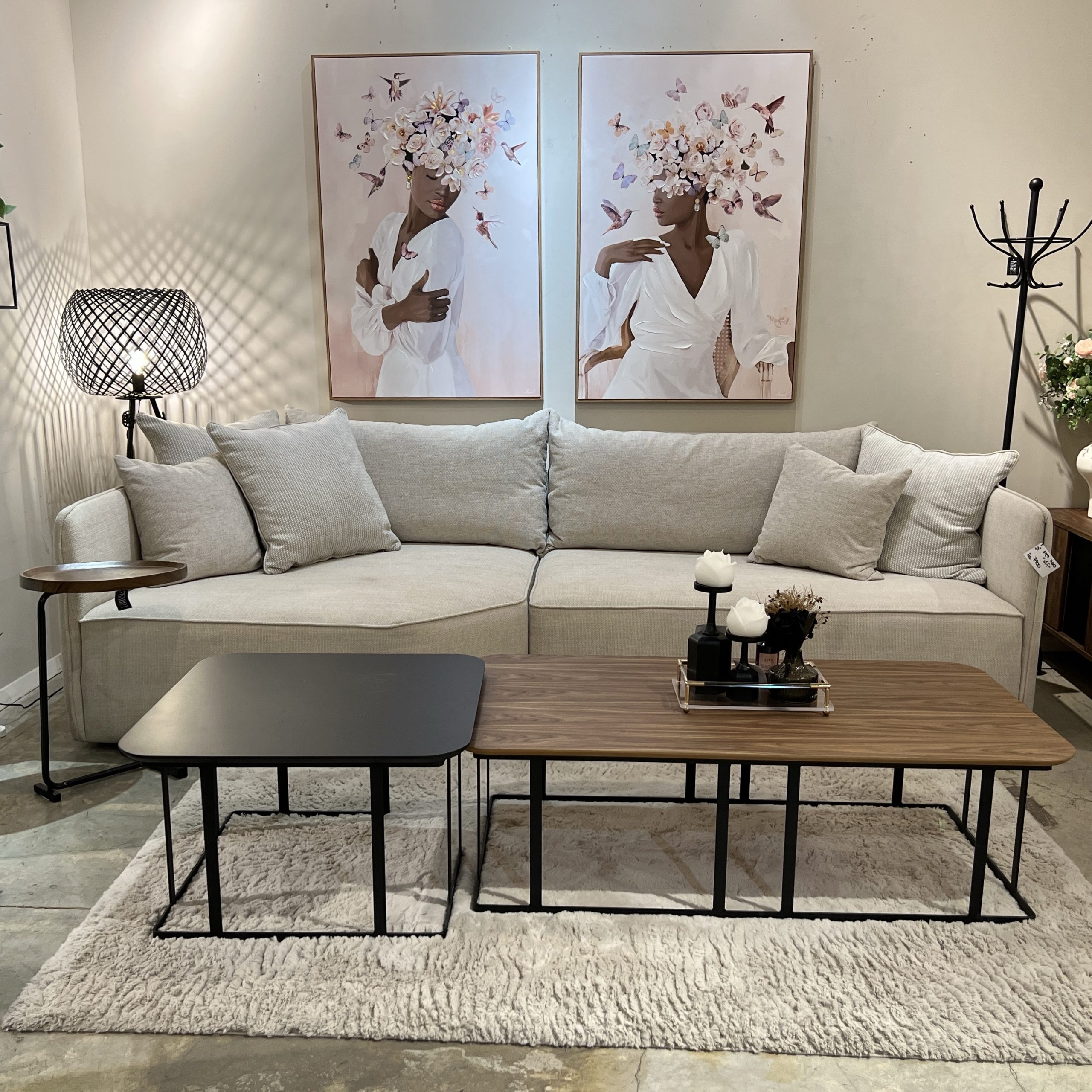 ספה מעוצבת דגם לילה מתצוגה