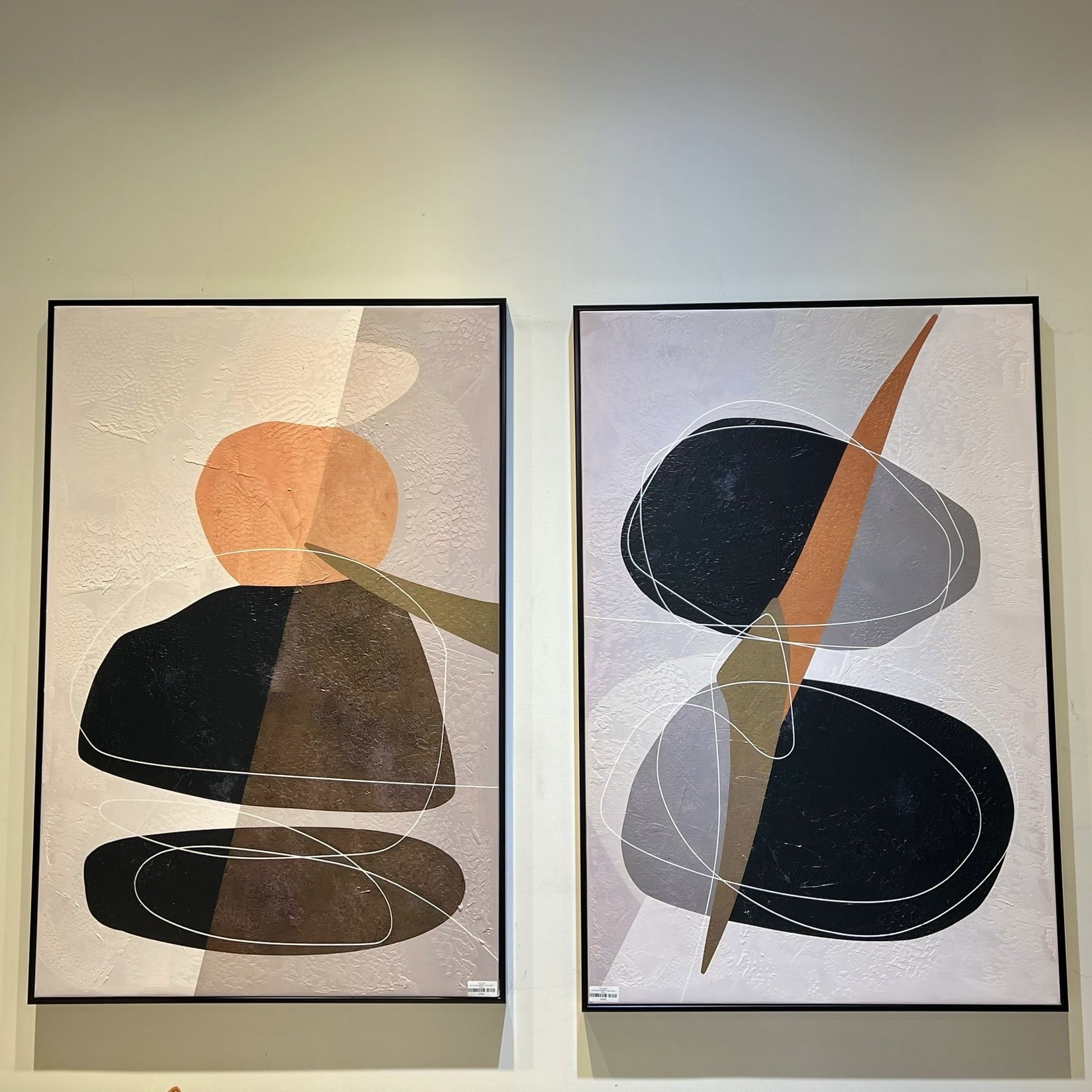 תמונה עבודת יד עיגולים אסימטריים