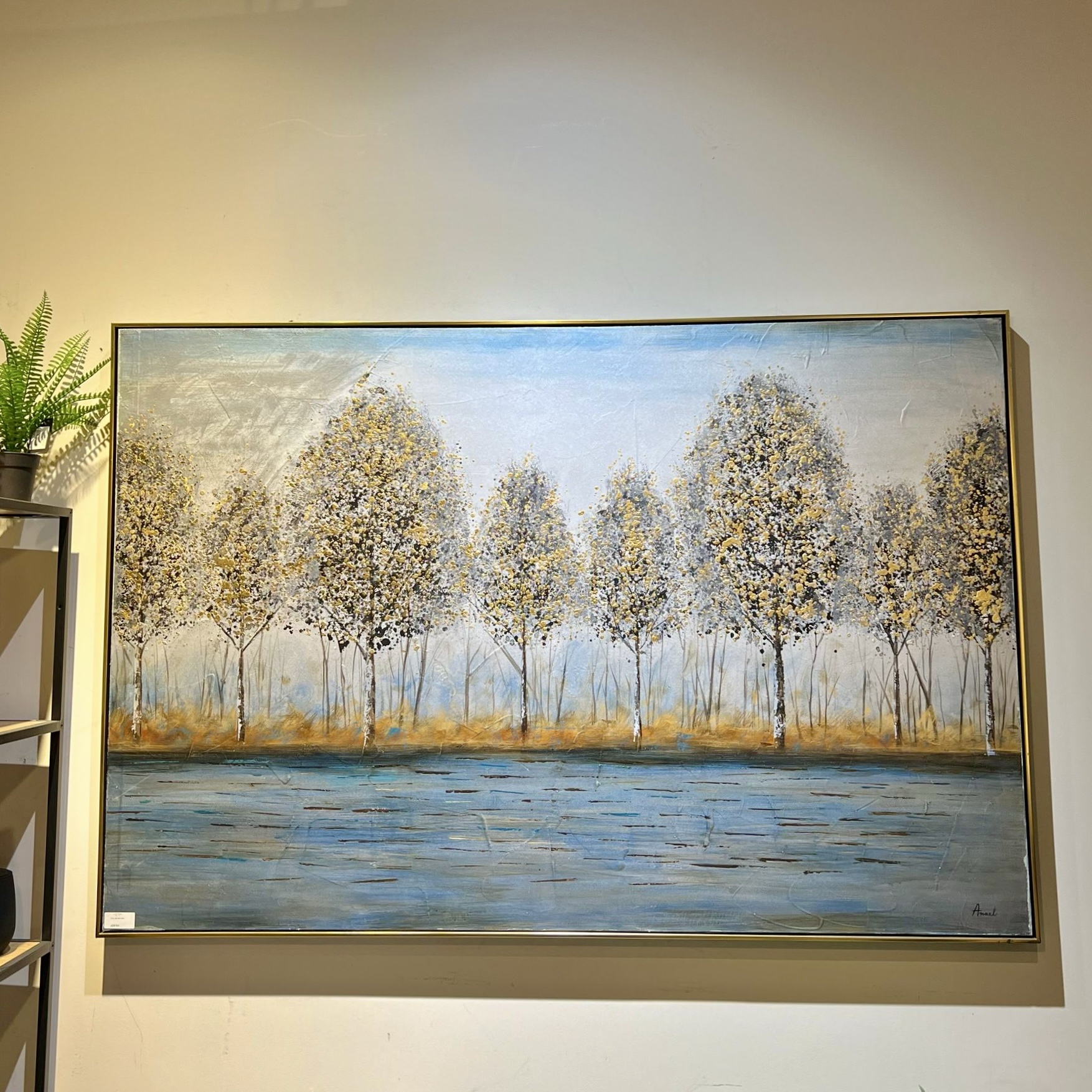 תמונה עבודת יד עצים זהב