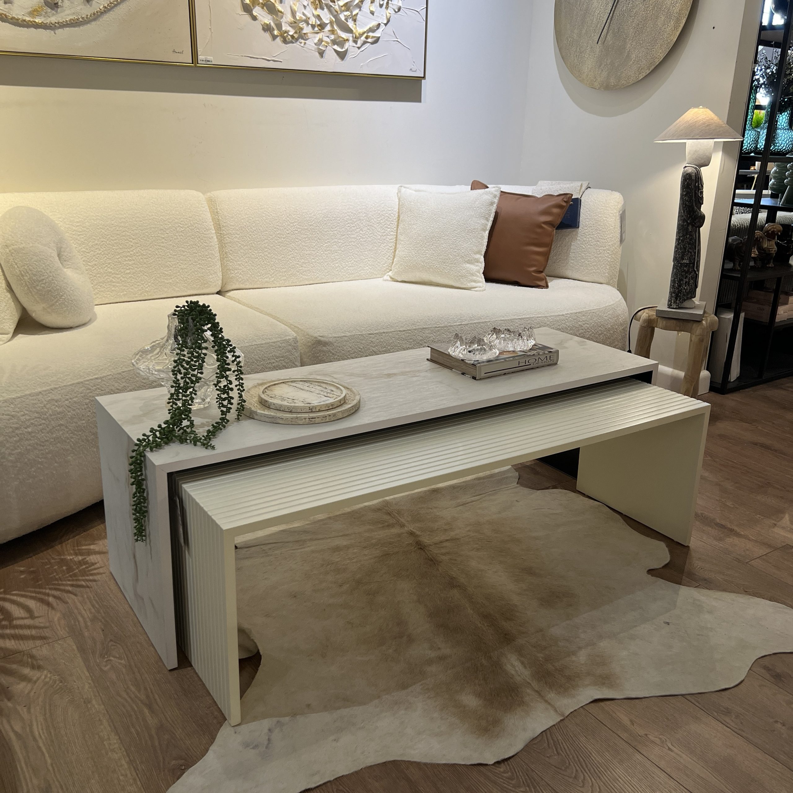 סט שולחנות סלון דגם שאטו סט שולחנות סלון דגם שאטו