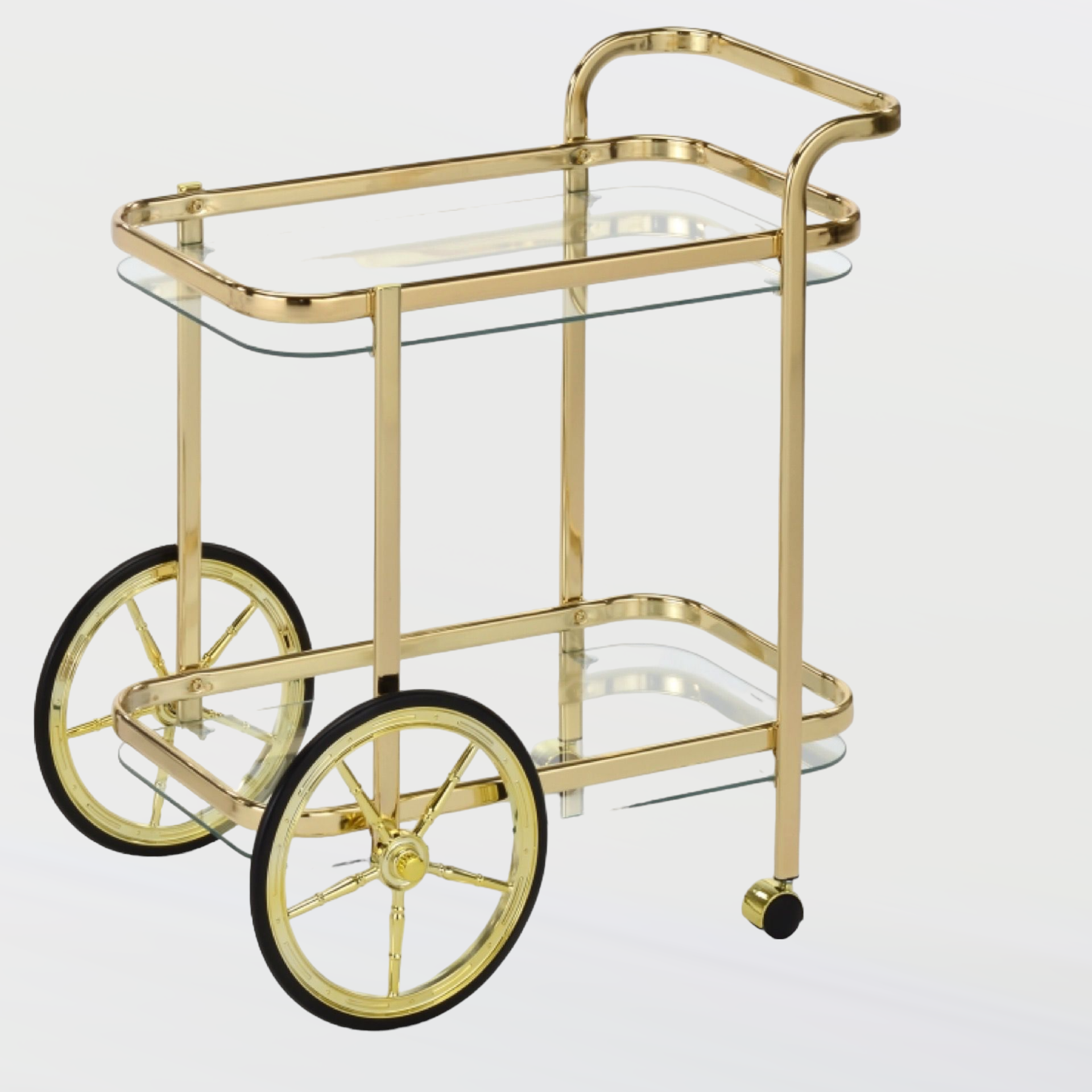 עגלת משקאות זהב דגם רוני עגלת משקאות זהב דגם רוני