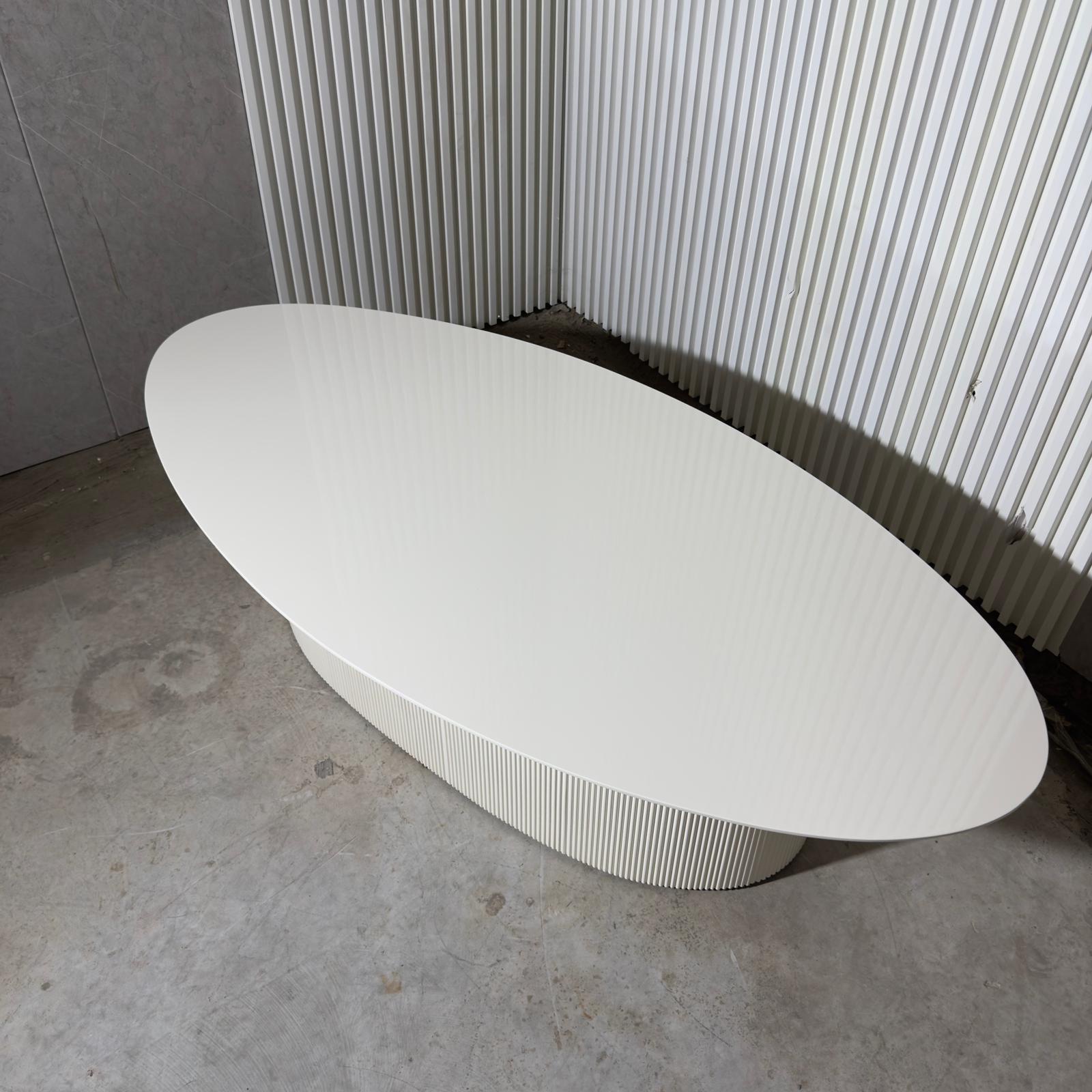 שולחן סלון שמנת דגם ריבולי שולחן סלון שמנת דגם ריבולי