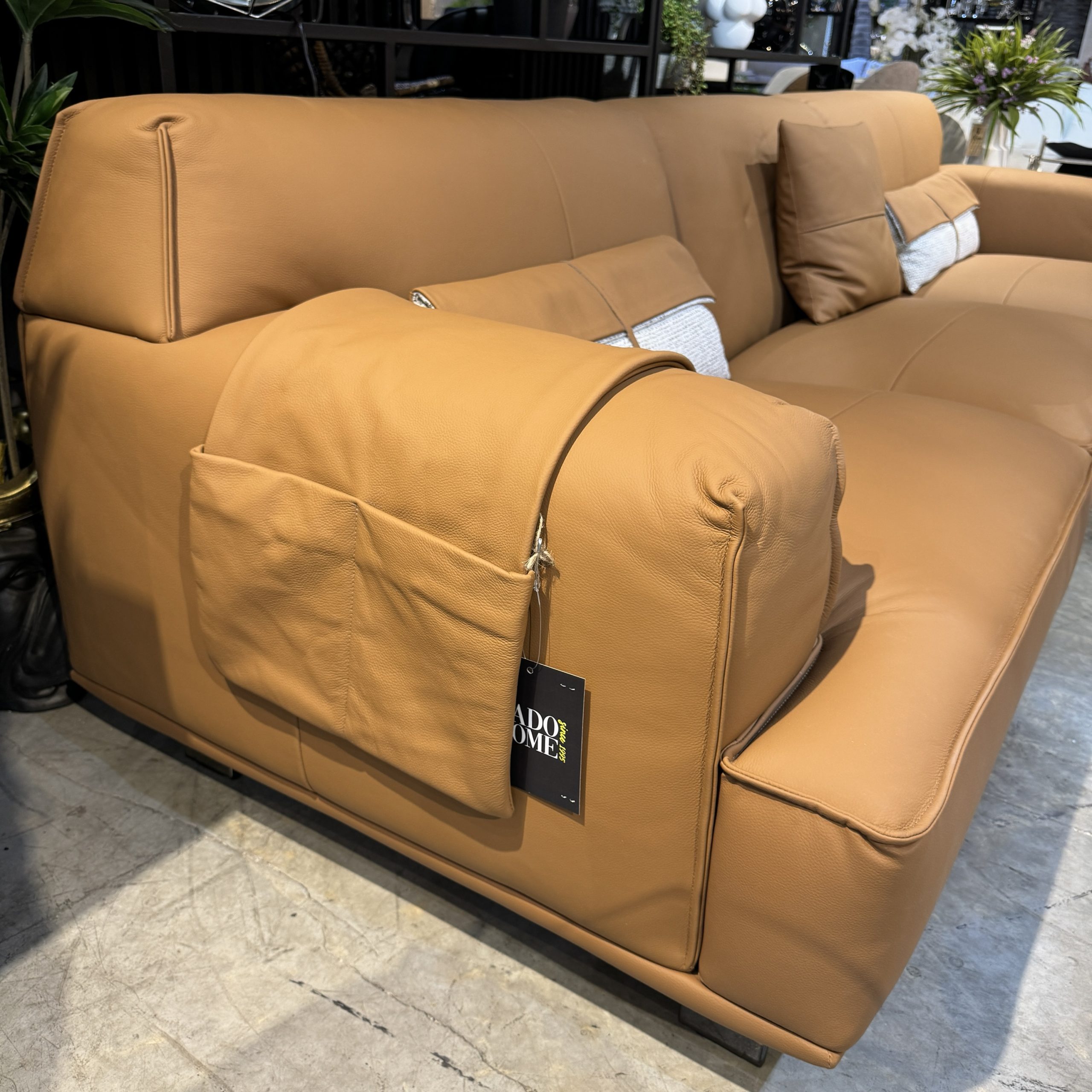 ספת עור מלא יוקרתית כאמל פוקט 292 דגם סופיטל photo number 6