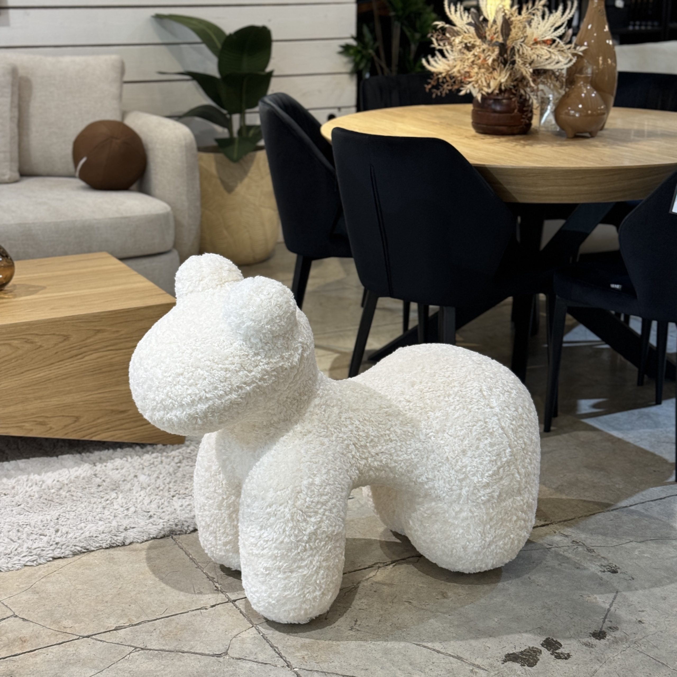 הדום בובה דובי כבשה שמנת דגם סופיטל הדום בובה דובי כבשה שמנת דגם סופיטל