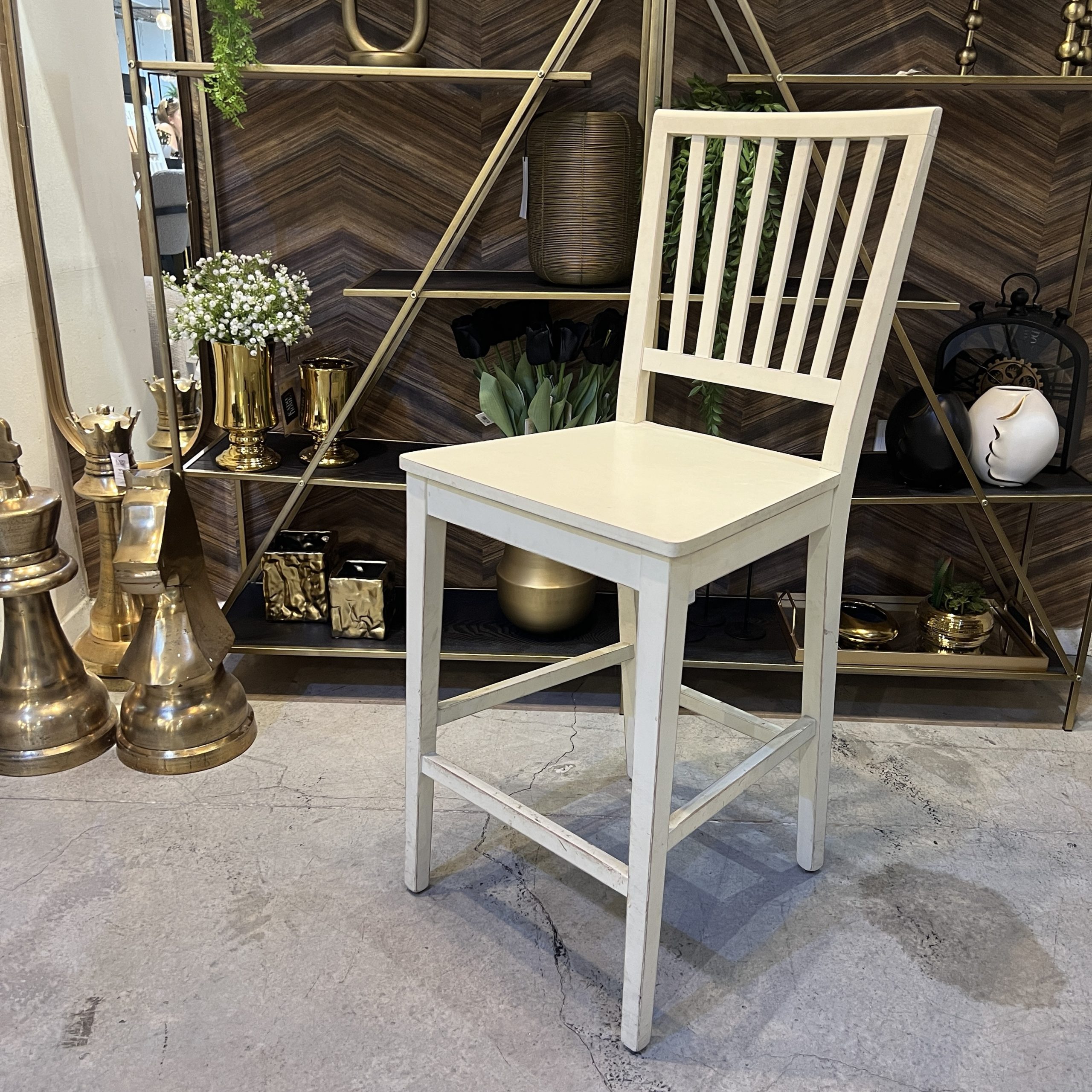 כיסא בר כפרי דגם רומי