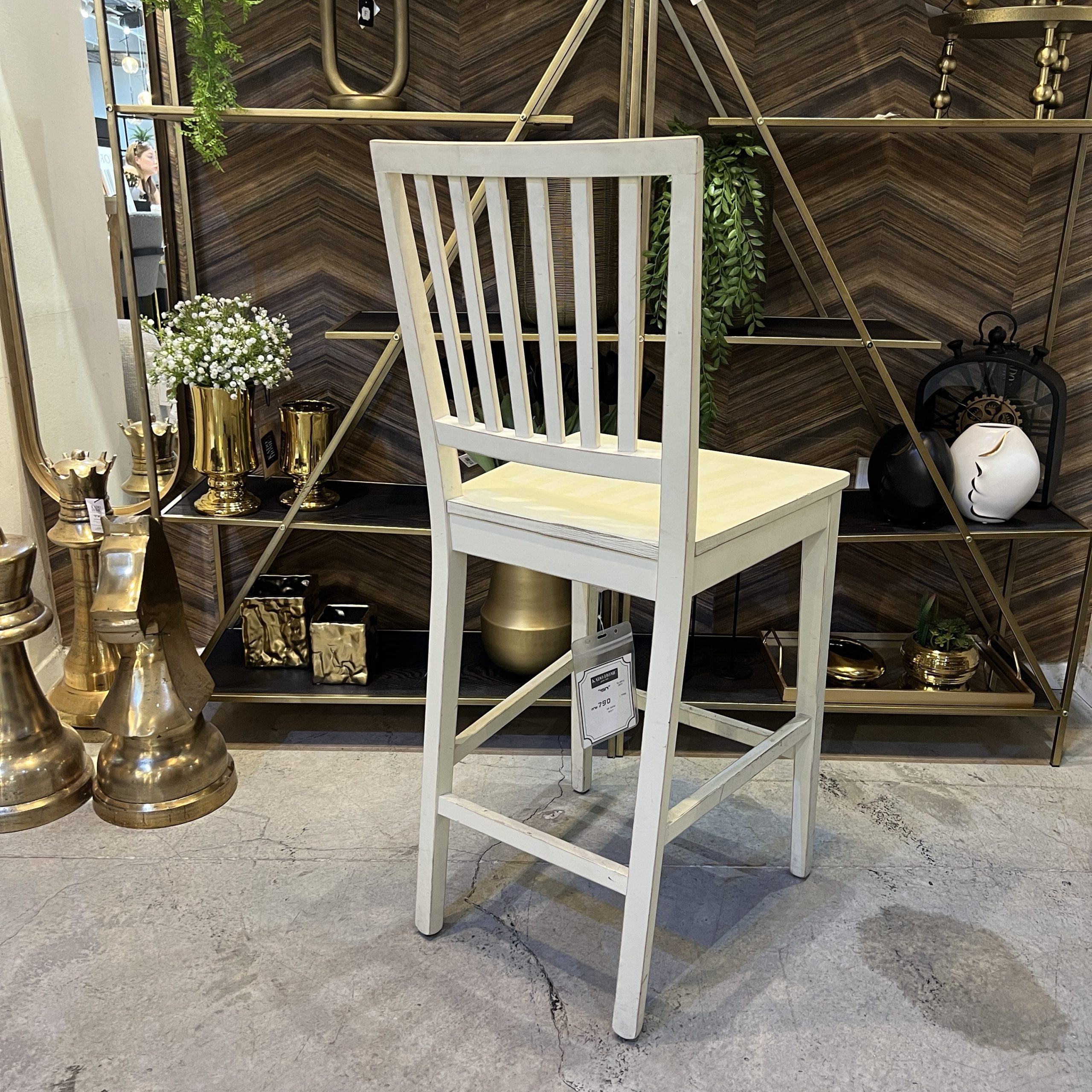 כיסא בר כפרי דגם רומי