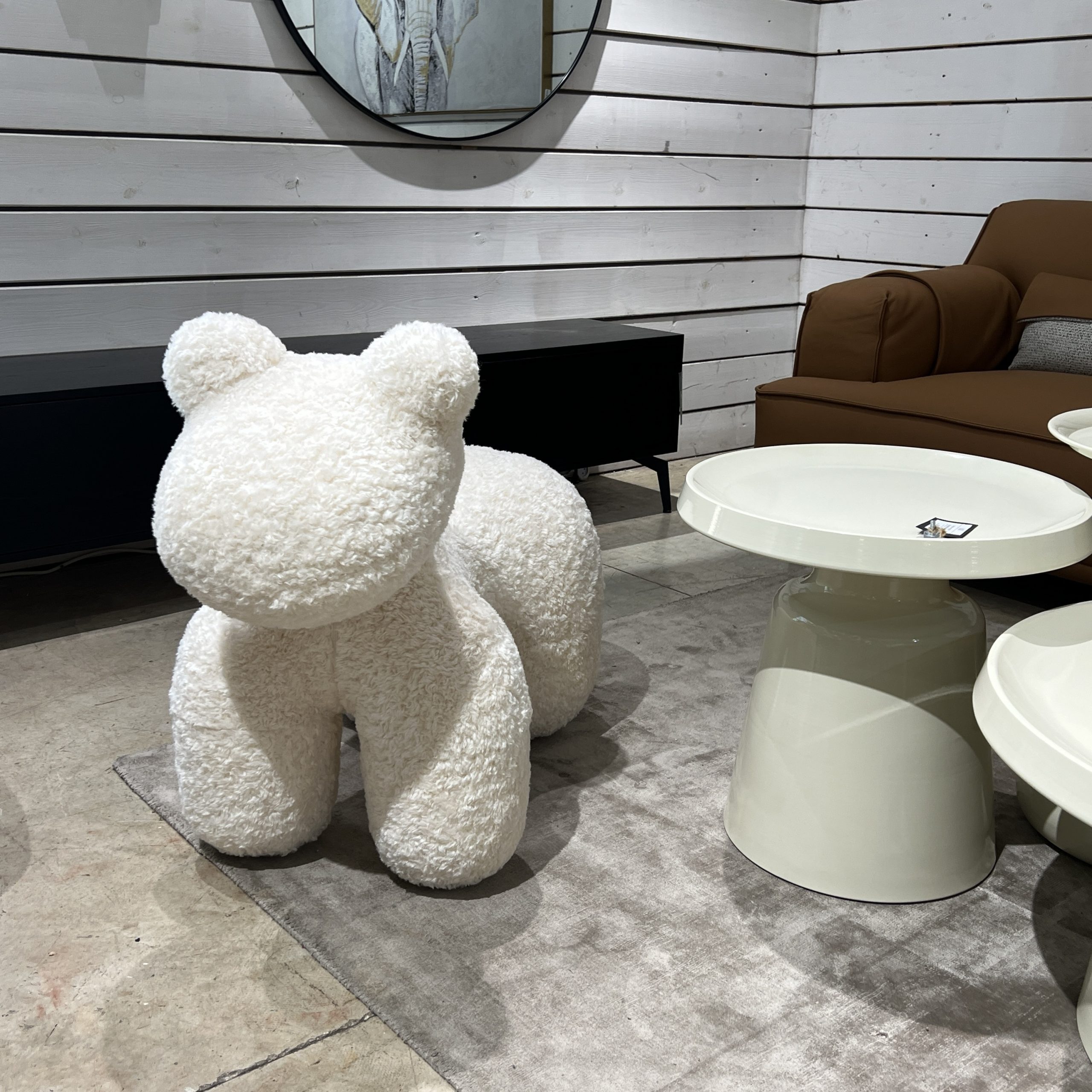 הדום בובה דובי כבשה שמנת דגם סופיטל הדום בובה דובי כבשה שמנת דגם סופיטל