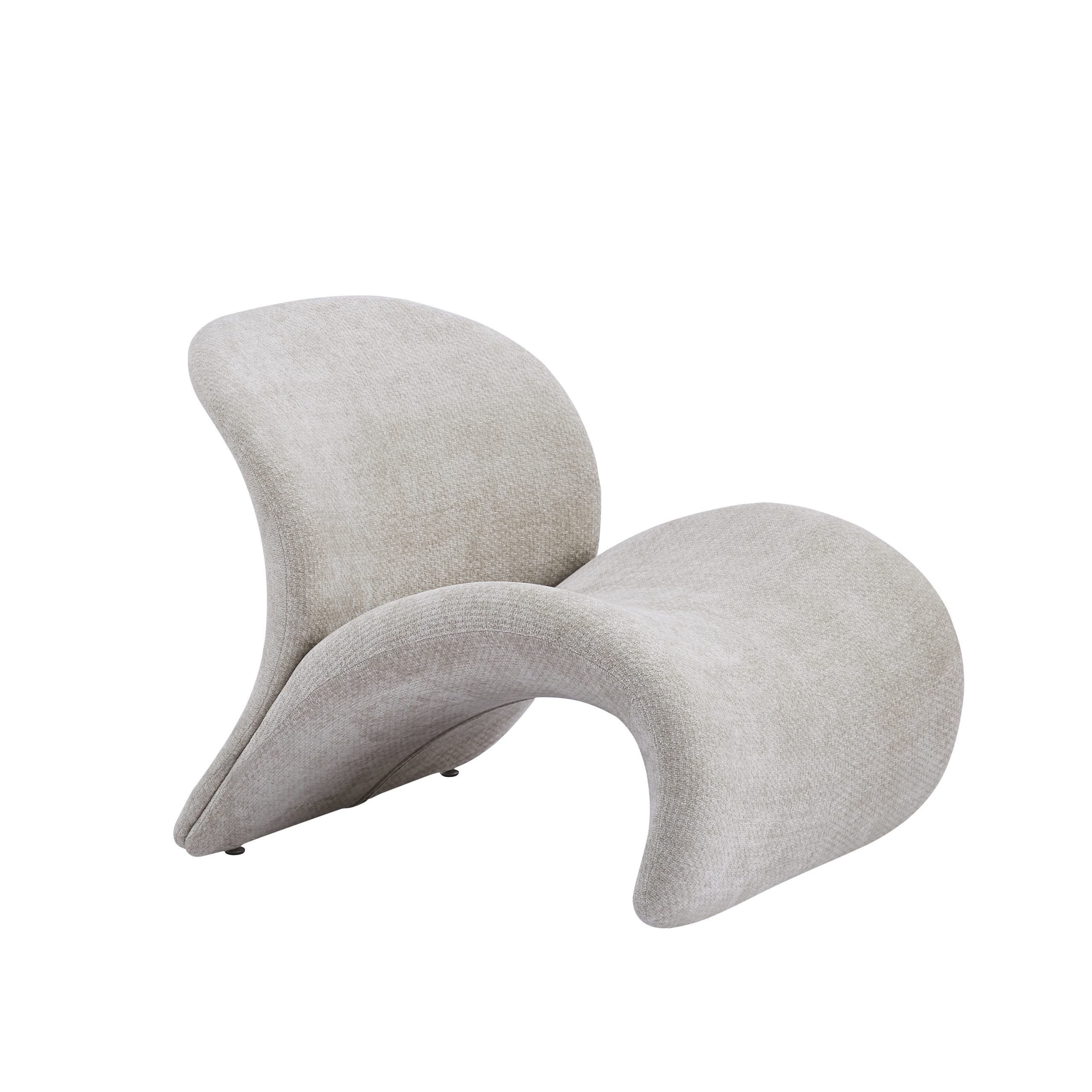 כורסא מוניקה בד אריג שמנת דגם גרייס כורסא מוניקה בד אריג שמנת דגם גרייס