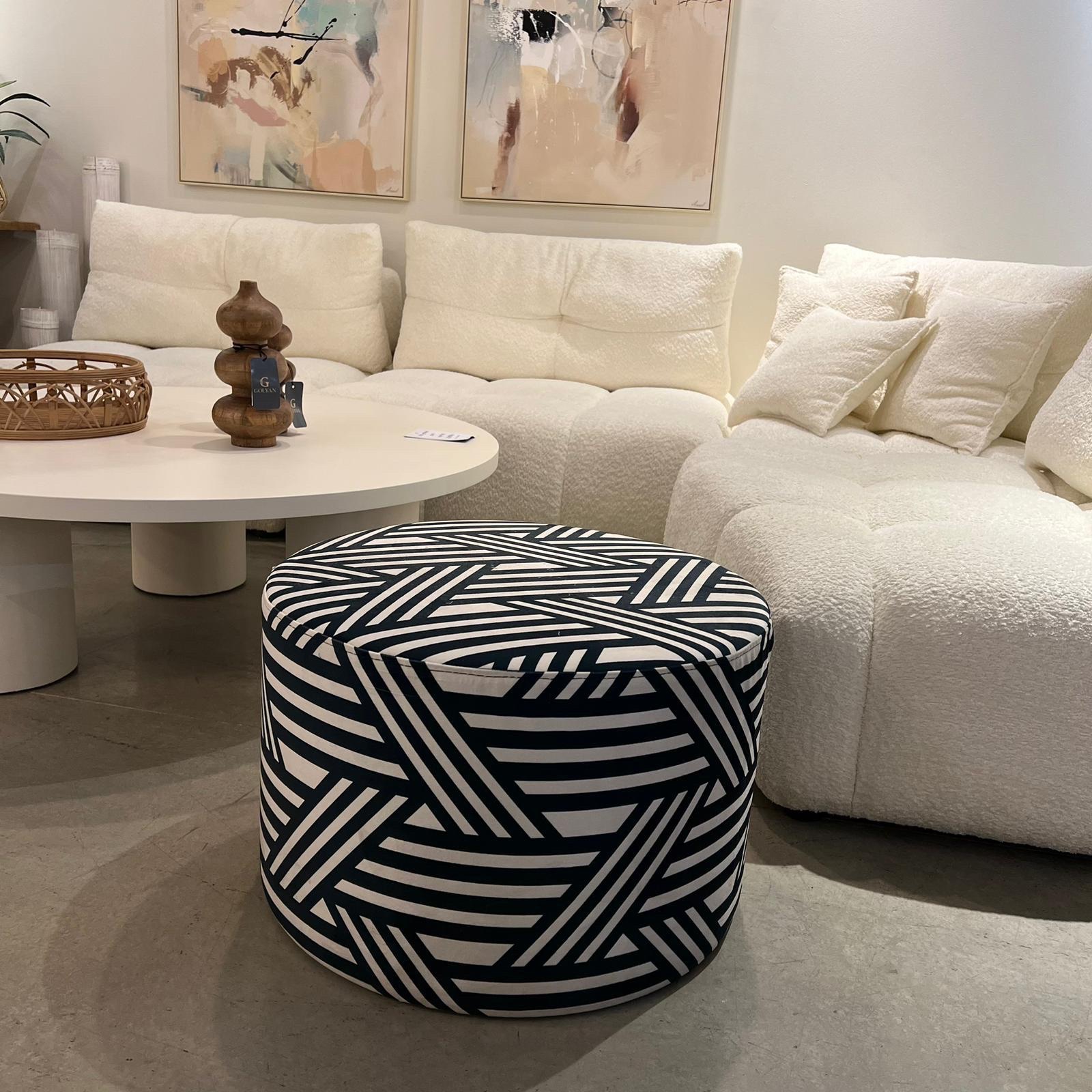 הדום שחור לבן טקסטורה תלת מימד