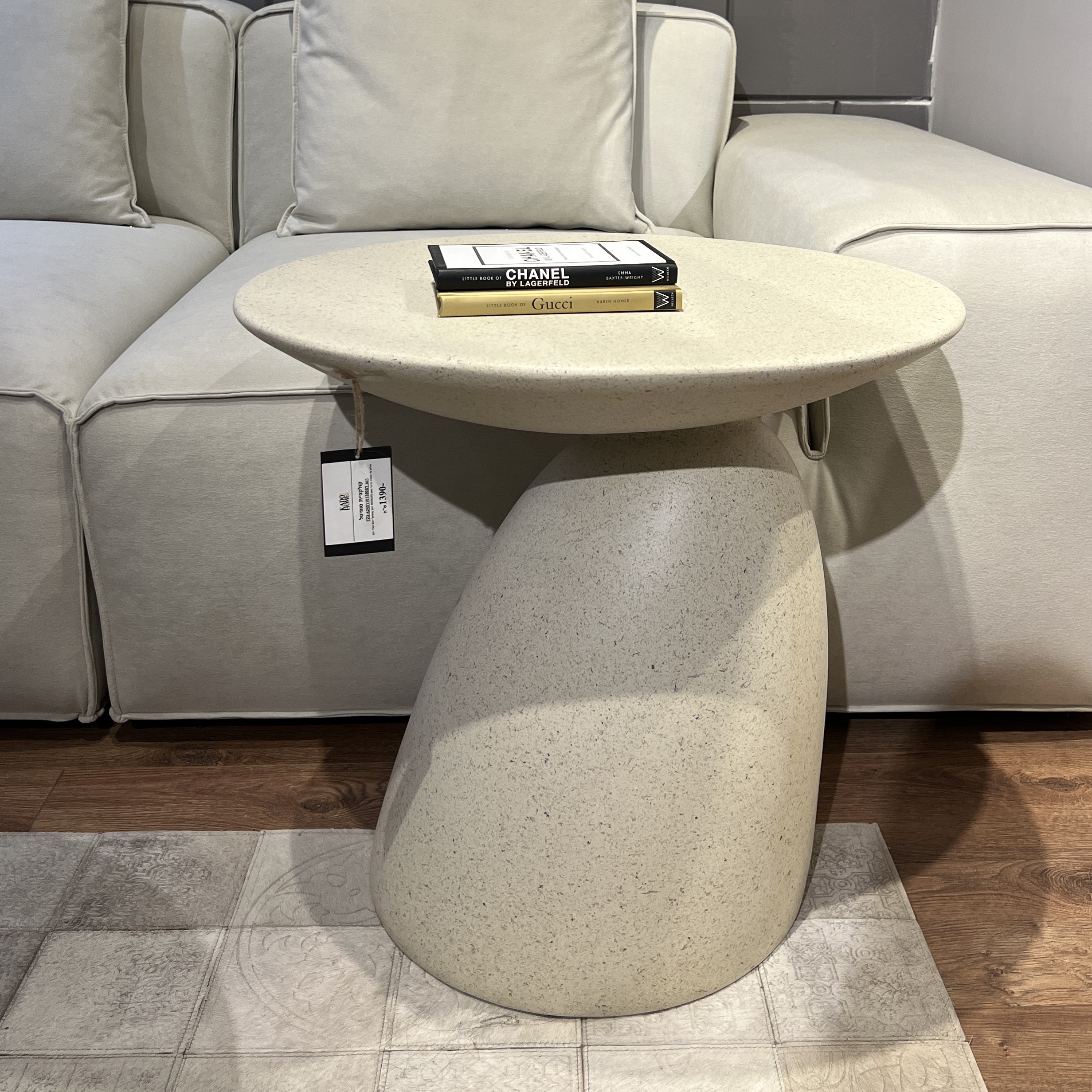 שולחן צד מעוצב פייבר סטון דגם סופיטל שולחן צד מעוצב פייבר סטון דגם סופיטל