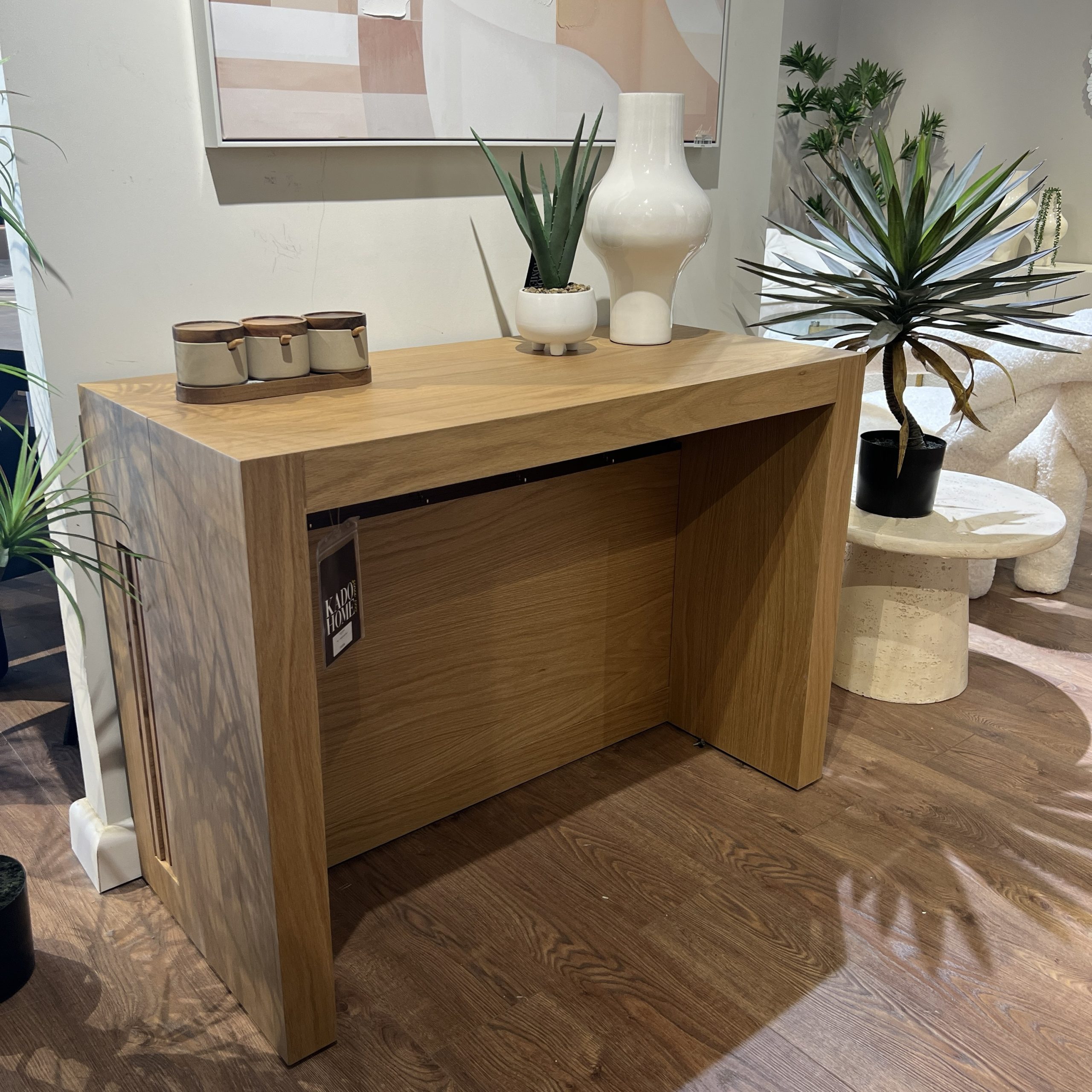 קונסולה נפתחת לפינת אוכל 0.5מ עד 3מטר קונסולה נפתחת לפינת אוכל 0.5מ עד 3מטר