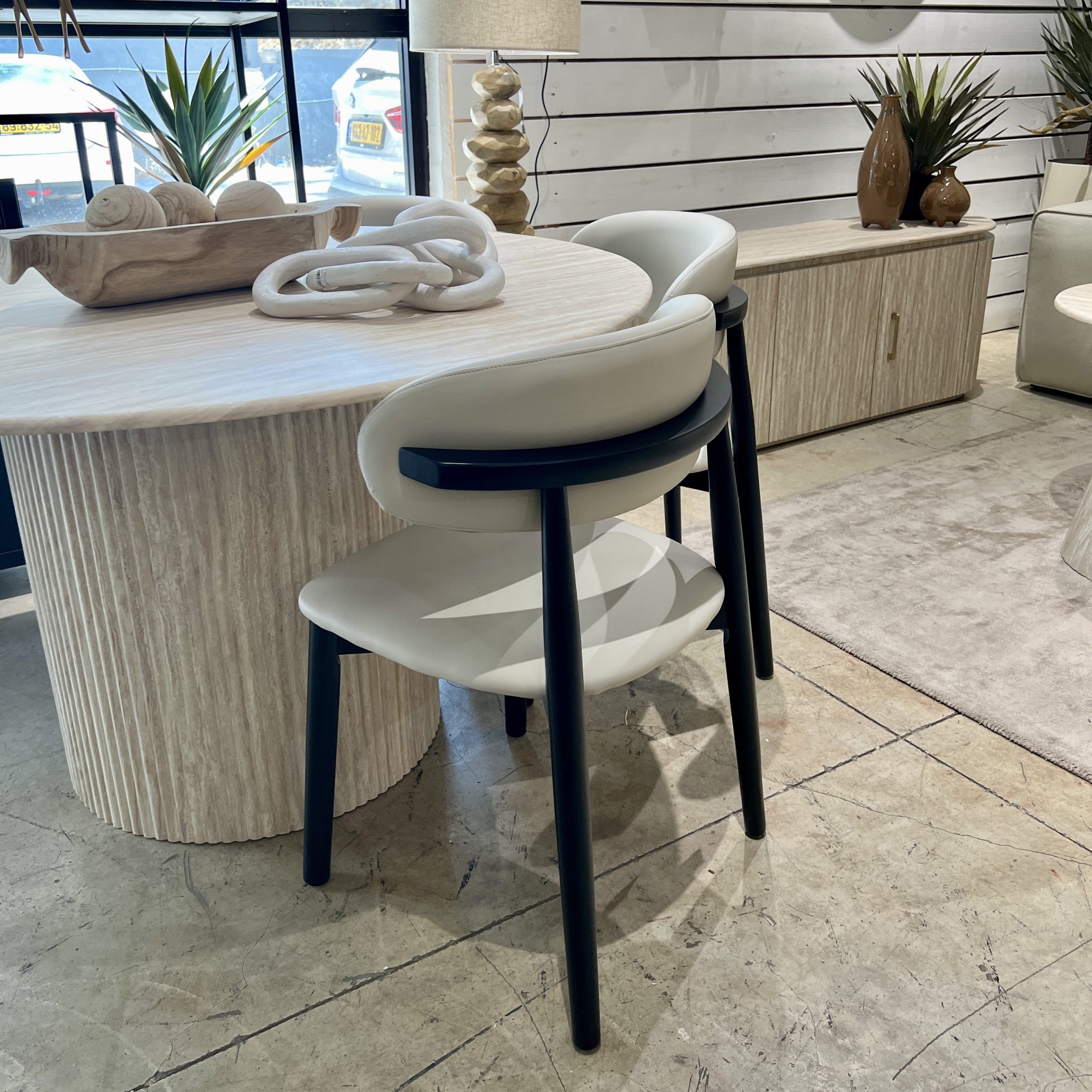 כיסא וינו דמוי עור אבן דגם סופיטל photo number 5