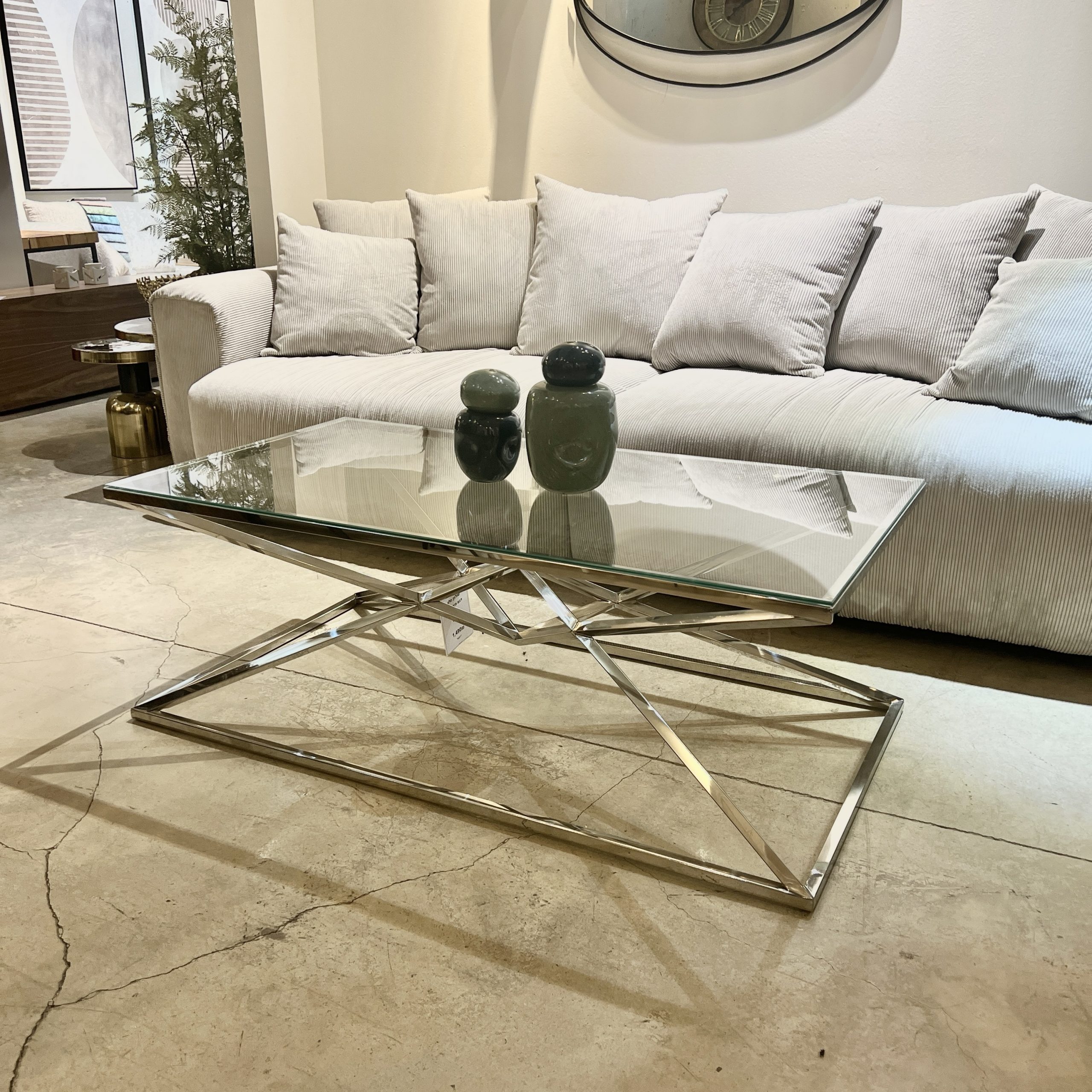 שולחן סלון דגם פירמידה ניקל שולחן סלון דגם פירמידה ניקל