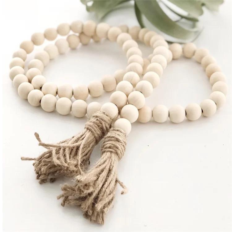 חרוזים גדולים דקורציה טבעי דגם פרל חרוזים גדולים דקורציה טבעי דגם פרל