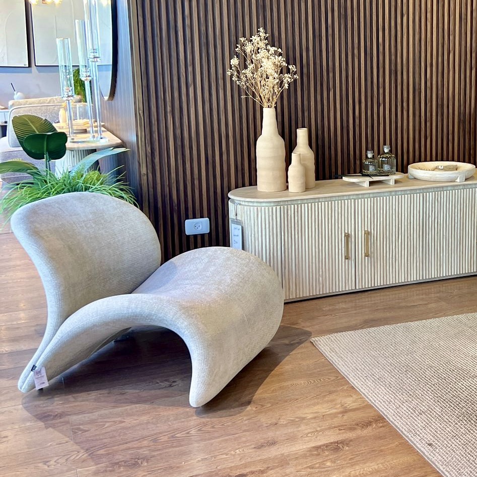 כורסא מוניקה בד אריג שמנת דגם גרייס כורסא מוניקה בד אריג שמנת דגם גרייס