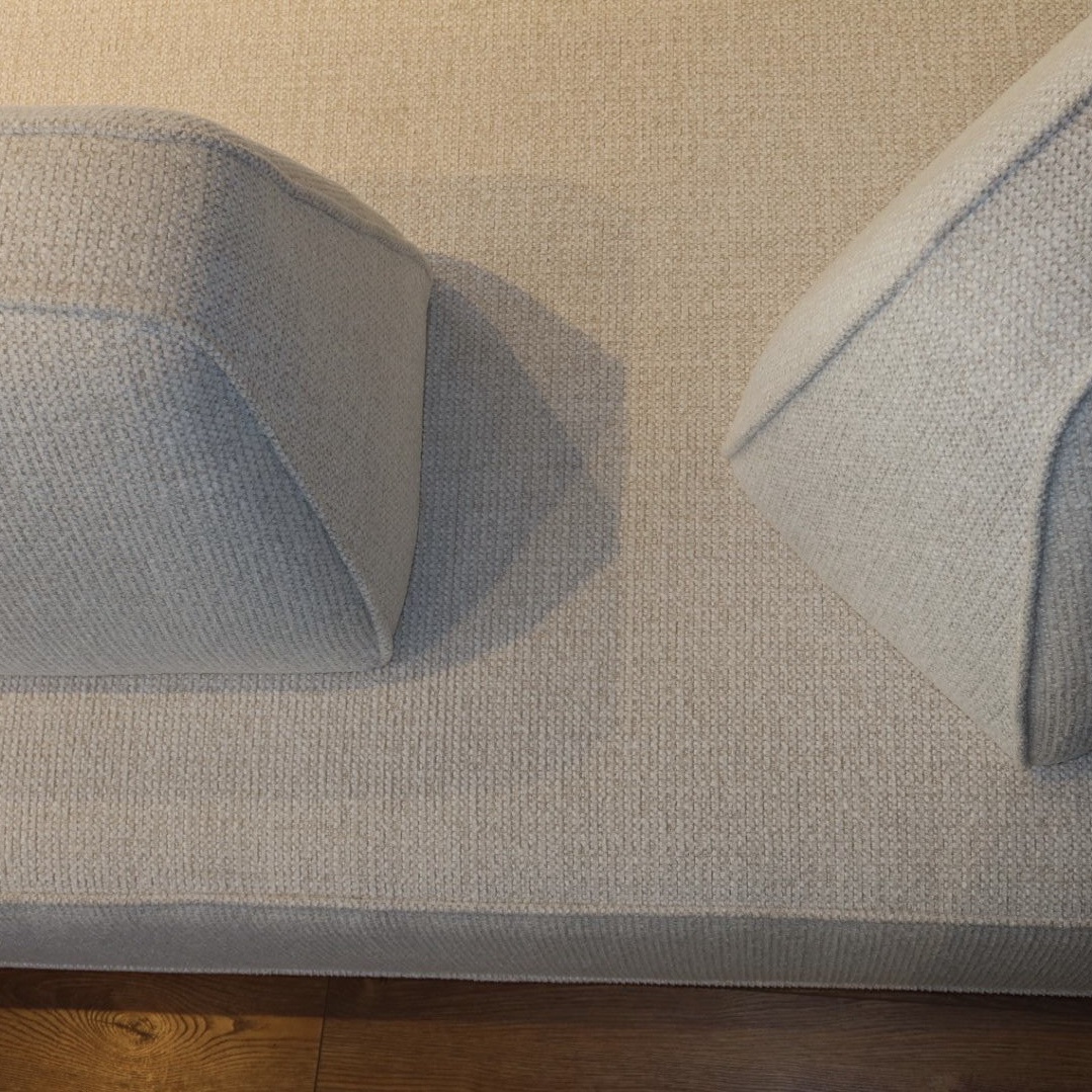 ספה מודולרית פינתית בד אריג שמנת דגם מייסון photo number 7