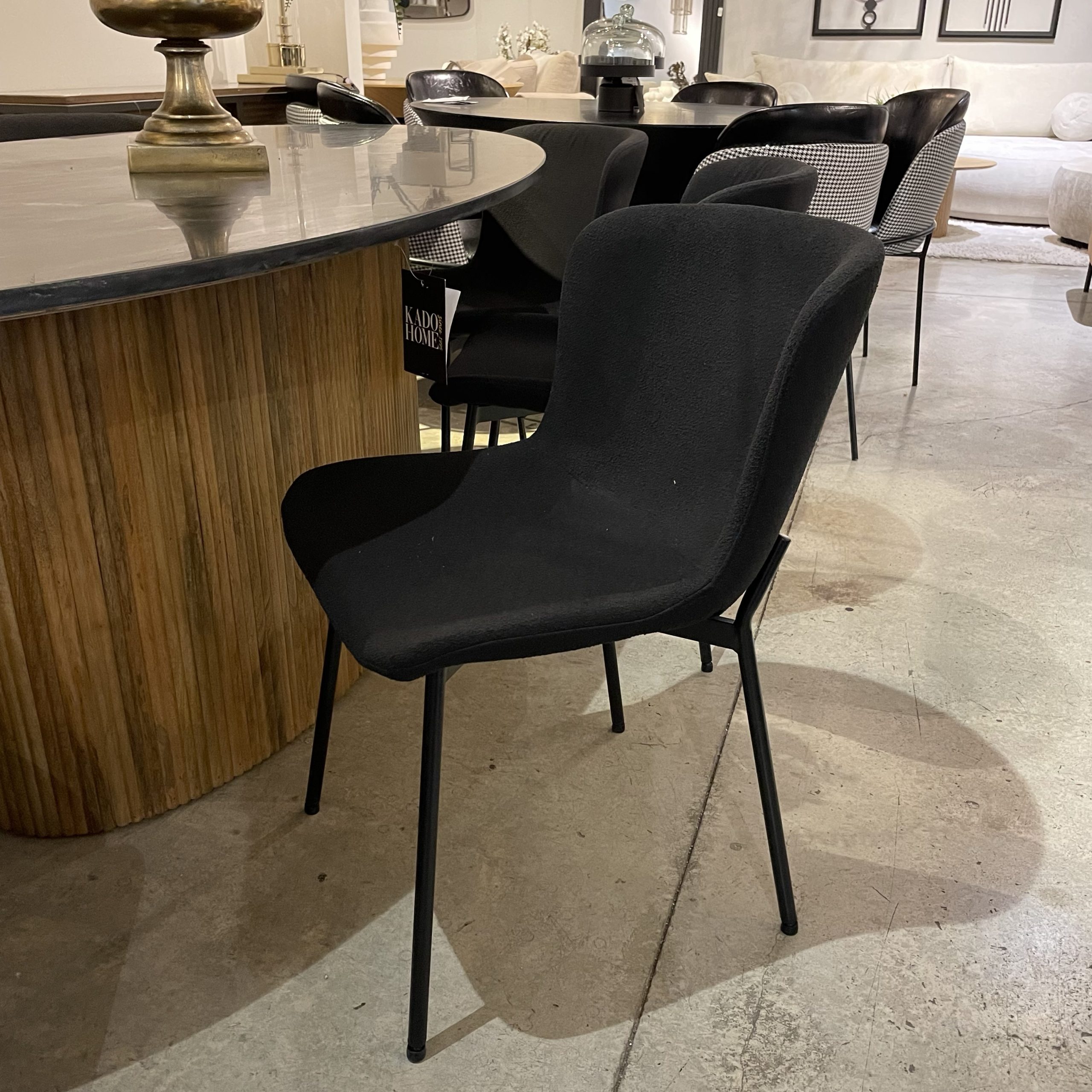 כיסא פינת אוכל דגם 22009 שחור כיסא פינת אוכל דגם 22009 שחור