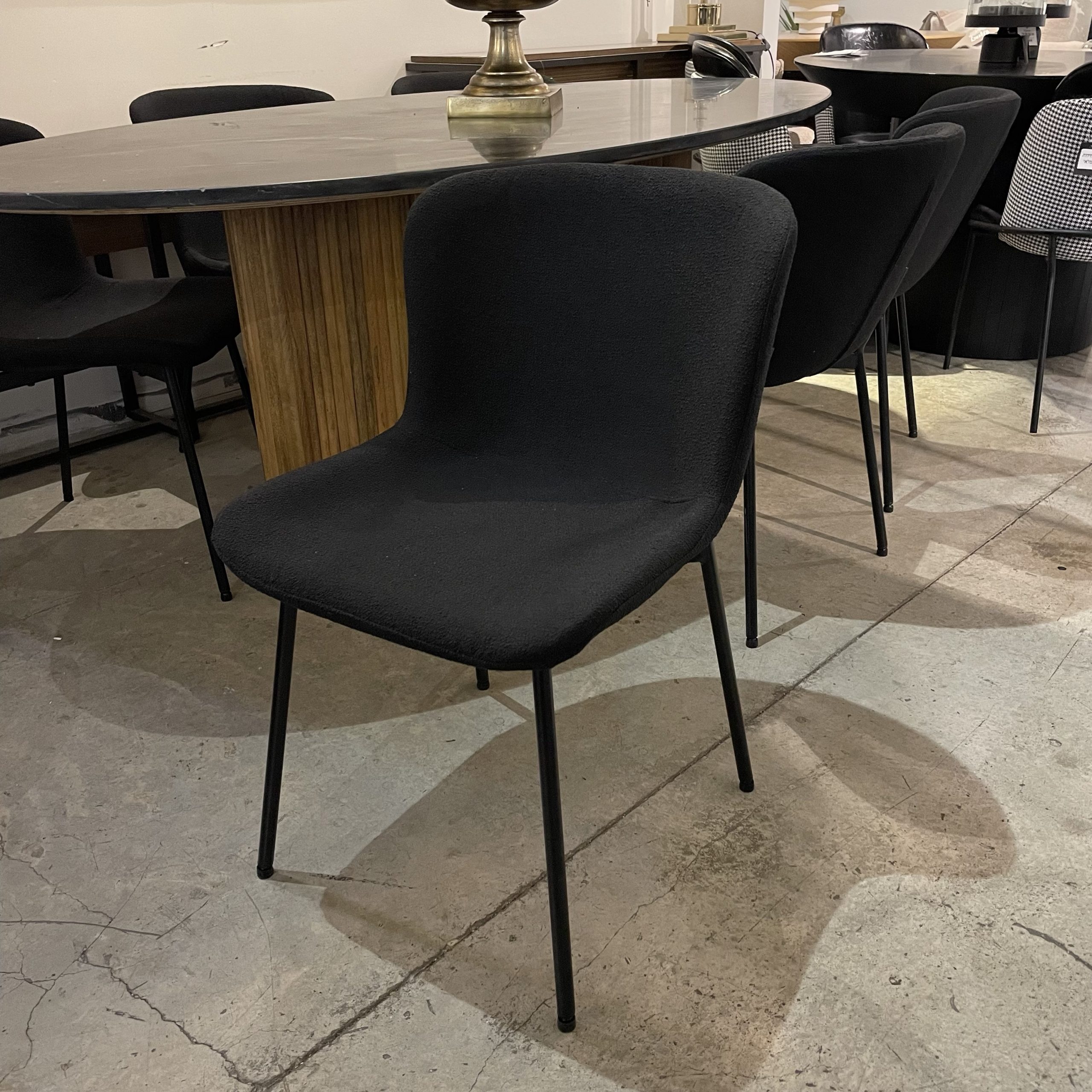 כיסא פינת אוכל דגם 22009 שחור כיסא פינת אוכל דגם 22009 שחור