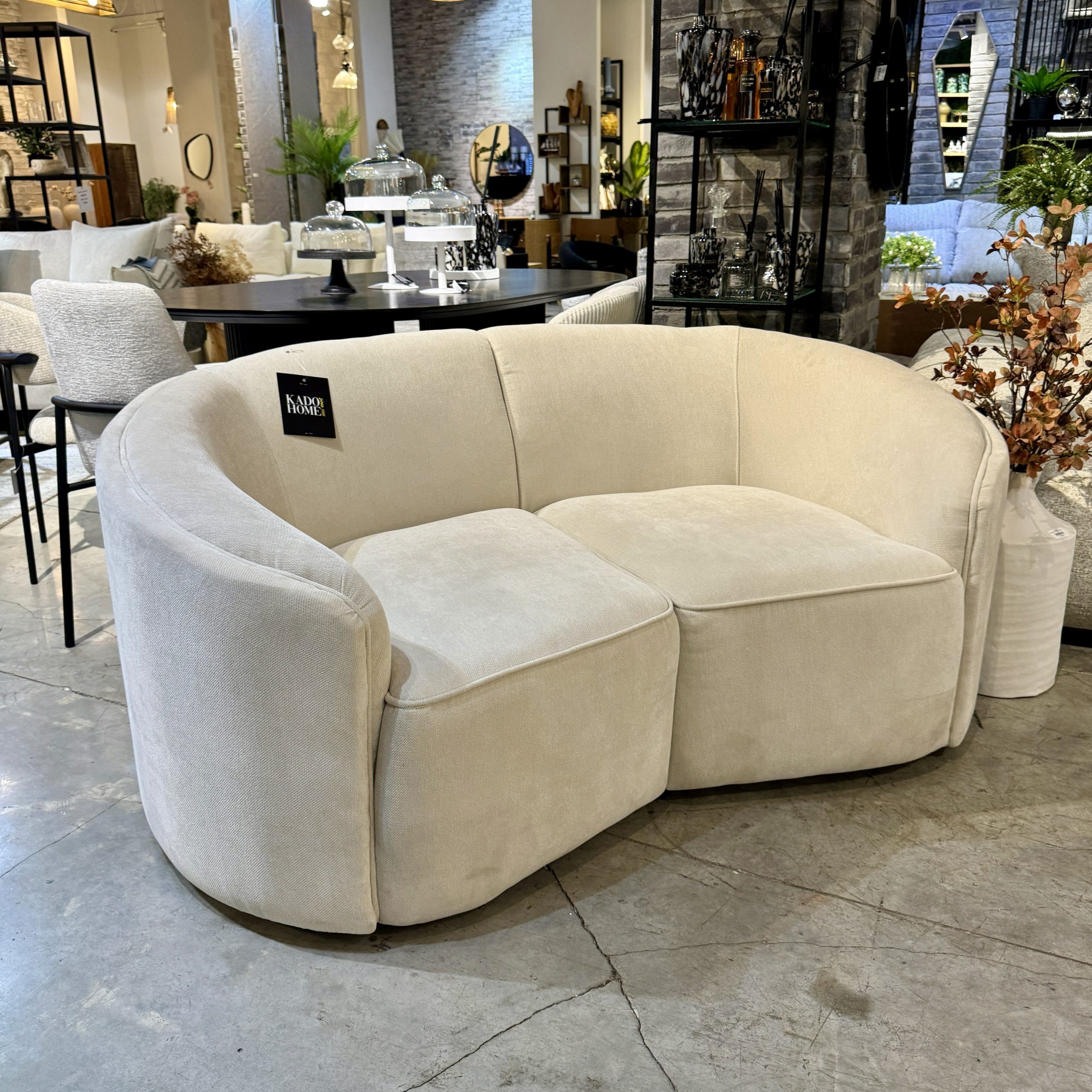 ספה זוגית מעוגלת דגם דפנה