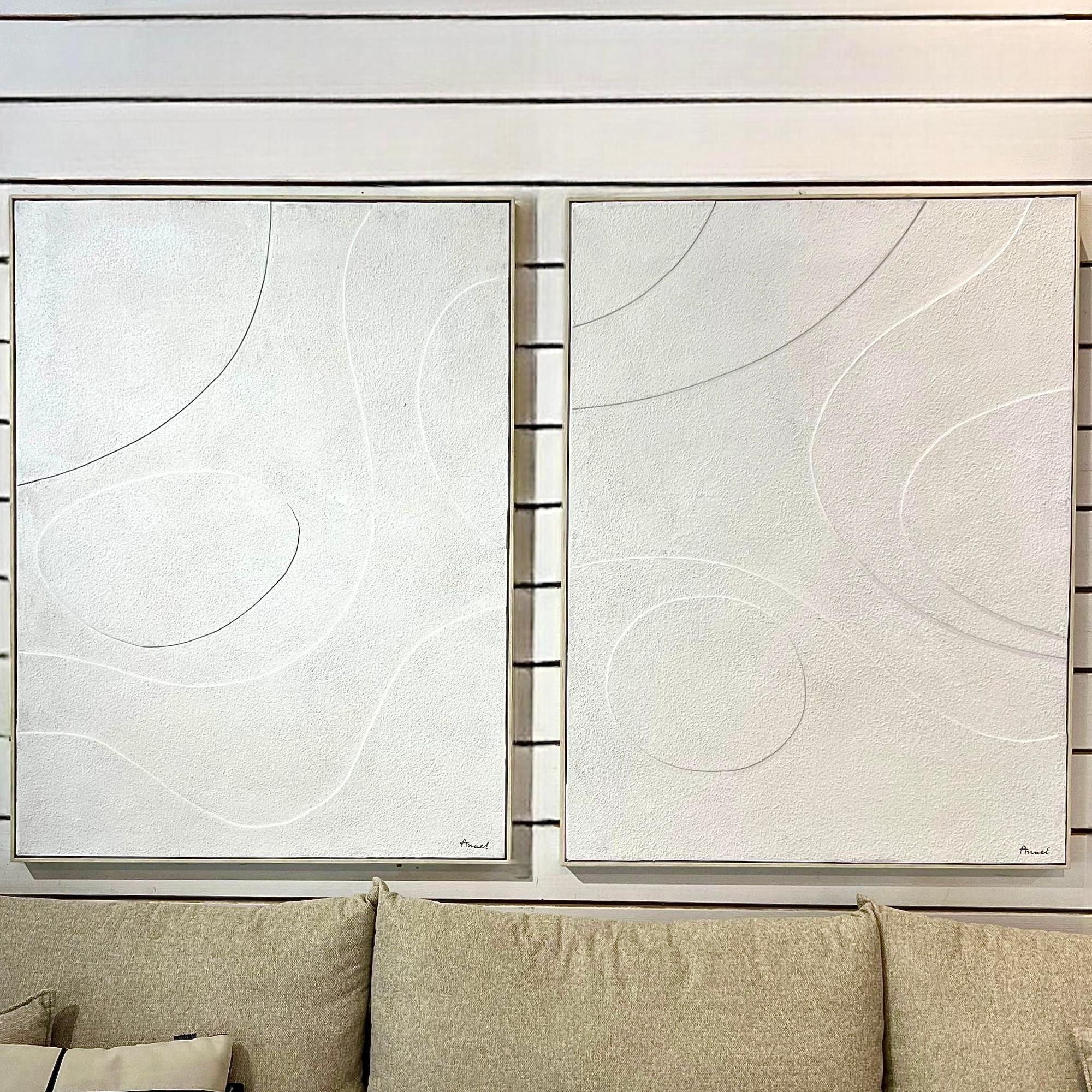 תמונה שבילים עבודת יד בגווני לבן דגם אנאל תמונה שבילים עבודת יד בגווני לבן דגם אנאל