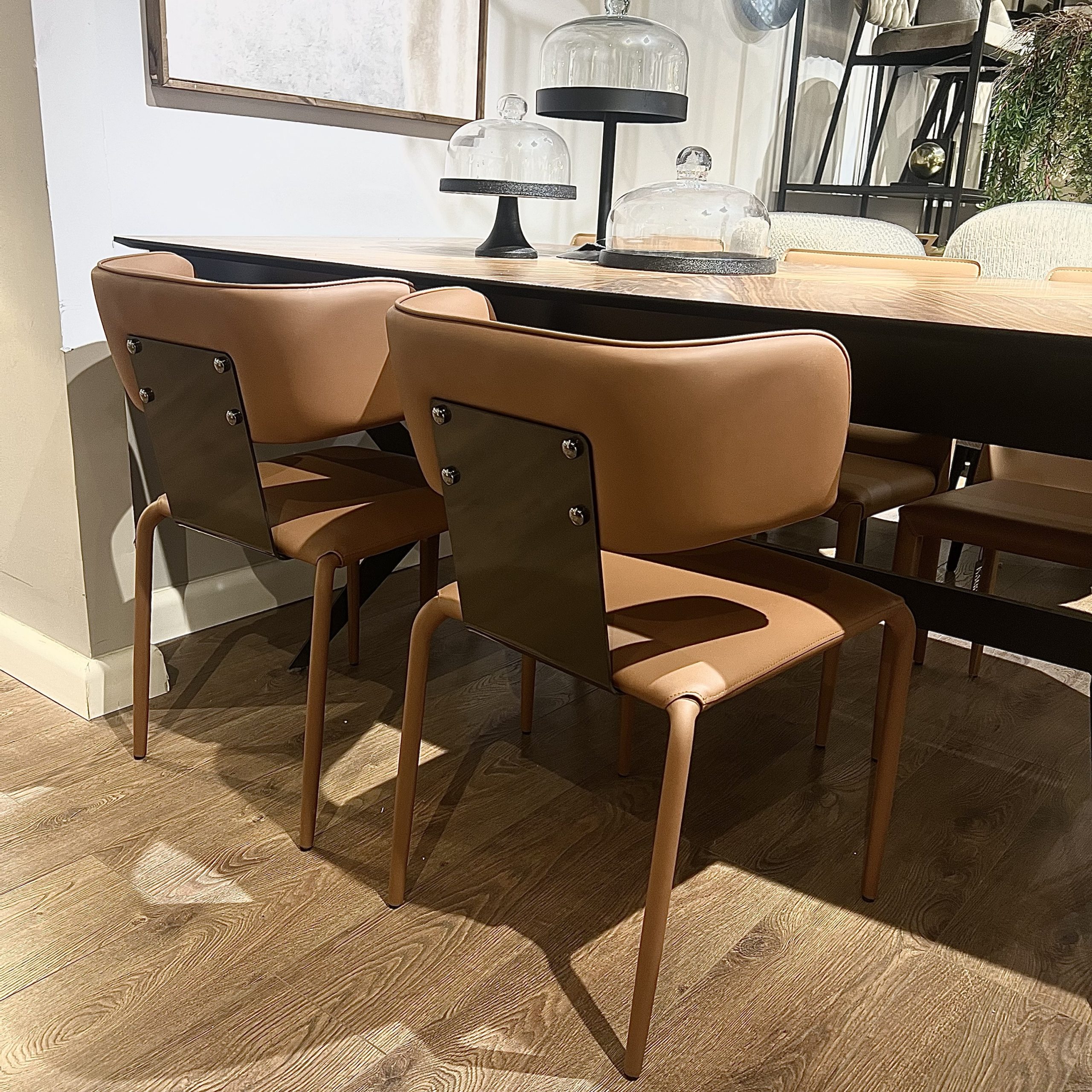 כיסא אורבניק כאמל ברזל שחור דגם סופיטל photo number 5