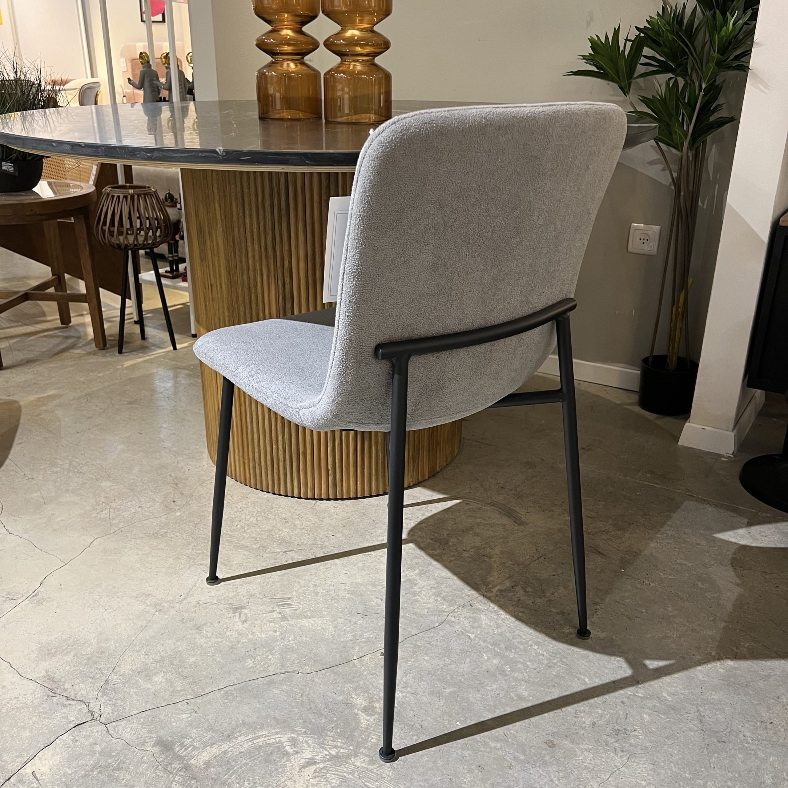 כיסא פינת אוכל אפור דגם DC5037 במבצע