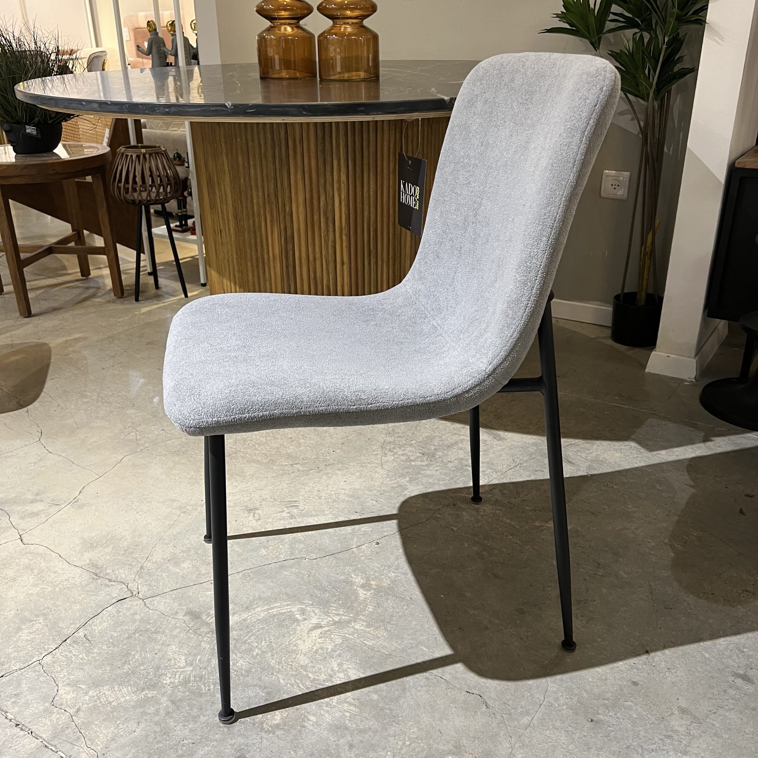 כיסא פינת אוכל אפור דגם DC5037 במבצע