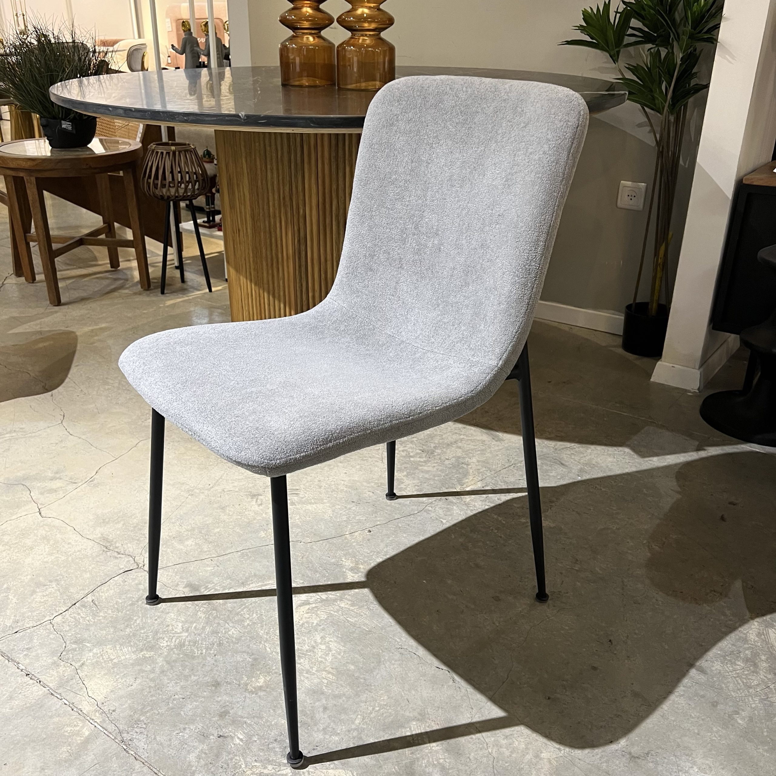 כיסא פינת אוכל אפור דגם DC5037 במבצע