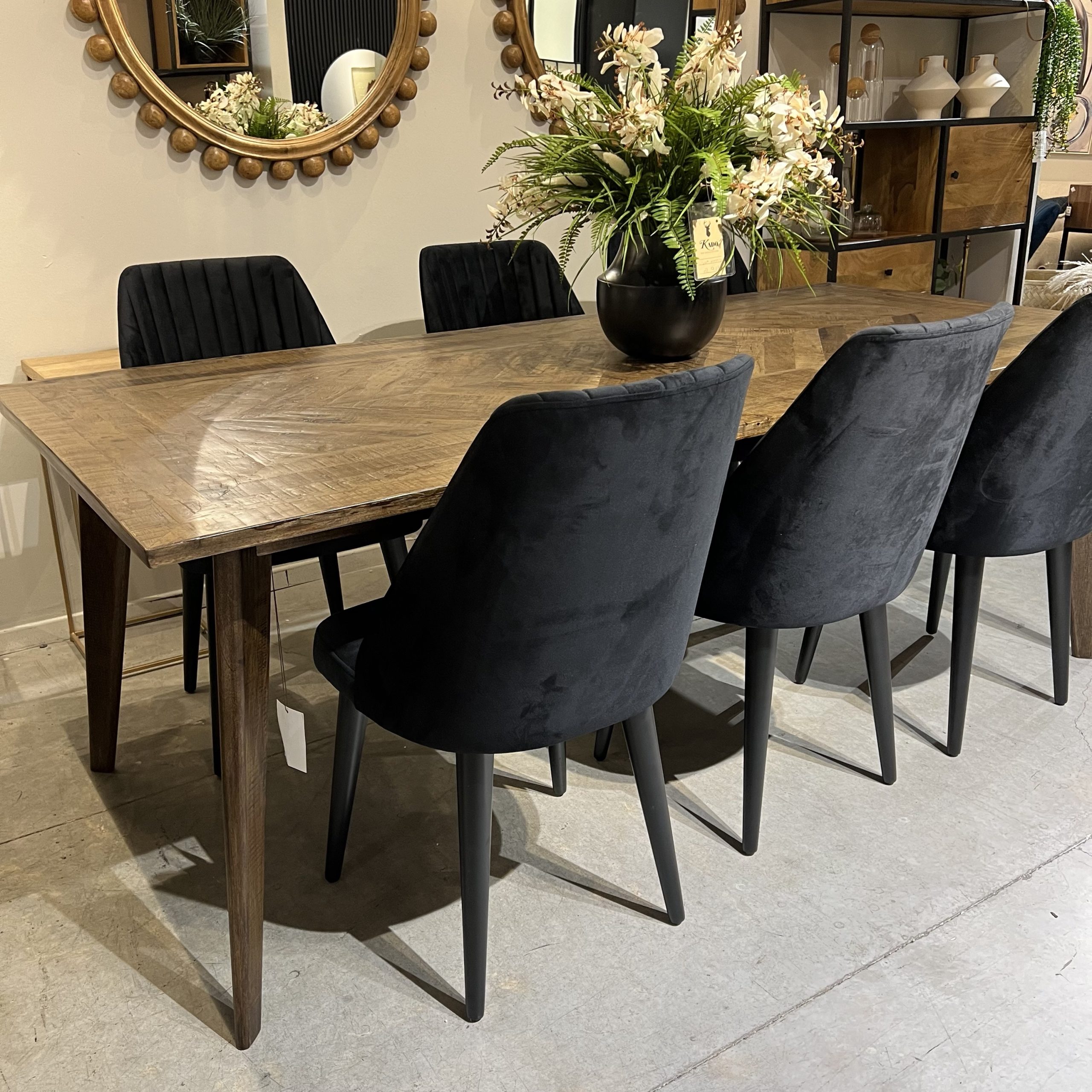 כיסא פינת אוכל שחור דגם ולנסיה במבצע photo number 5