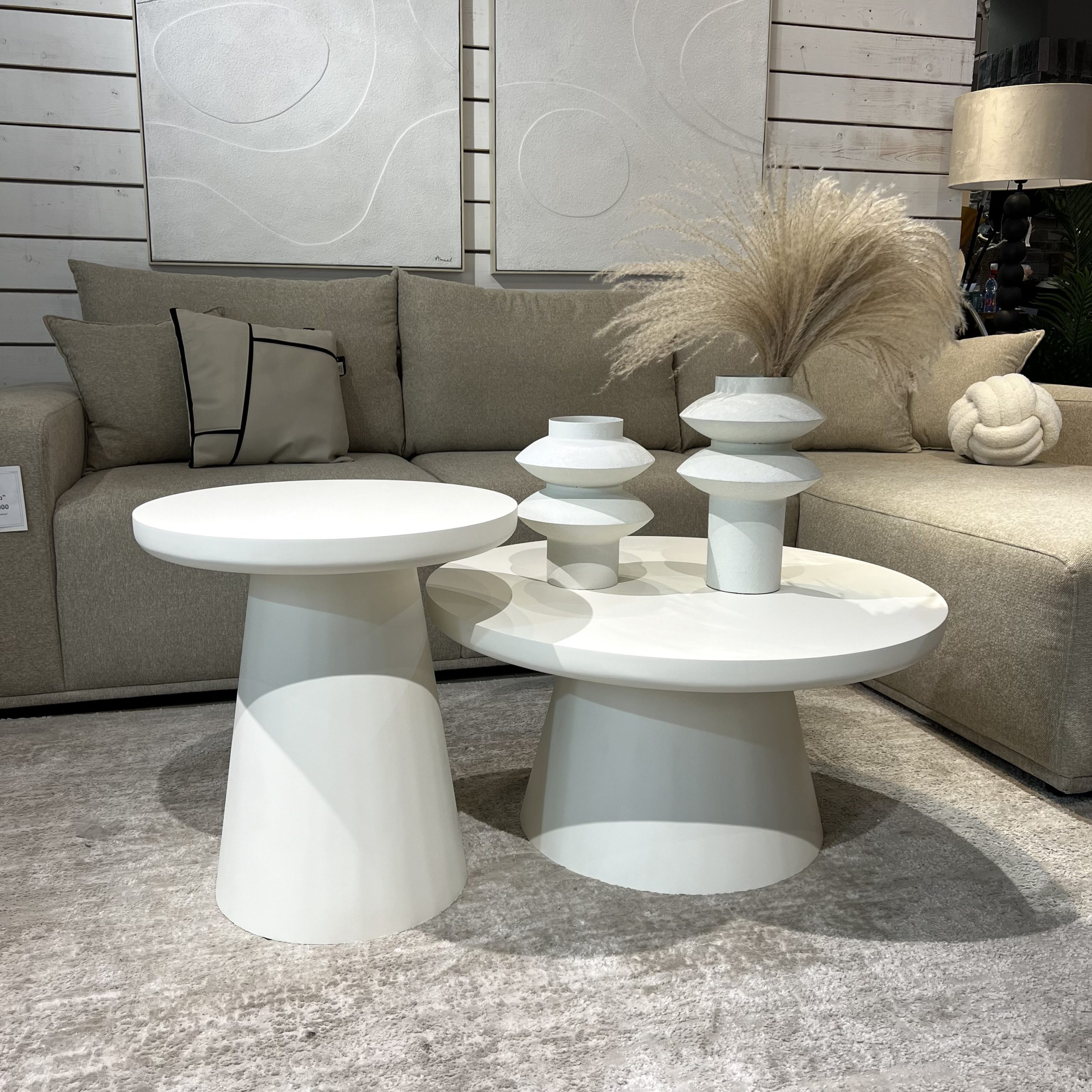 סט שולחנות סלון דגם פטרה סט שולחנות סלון דגם פטרה