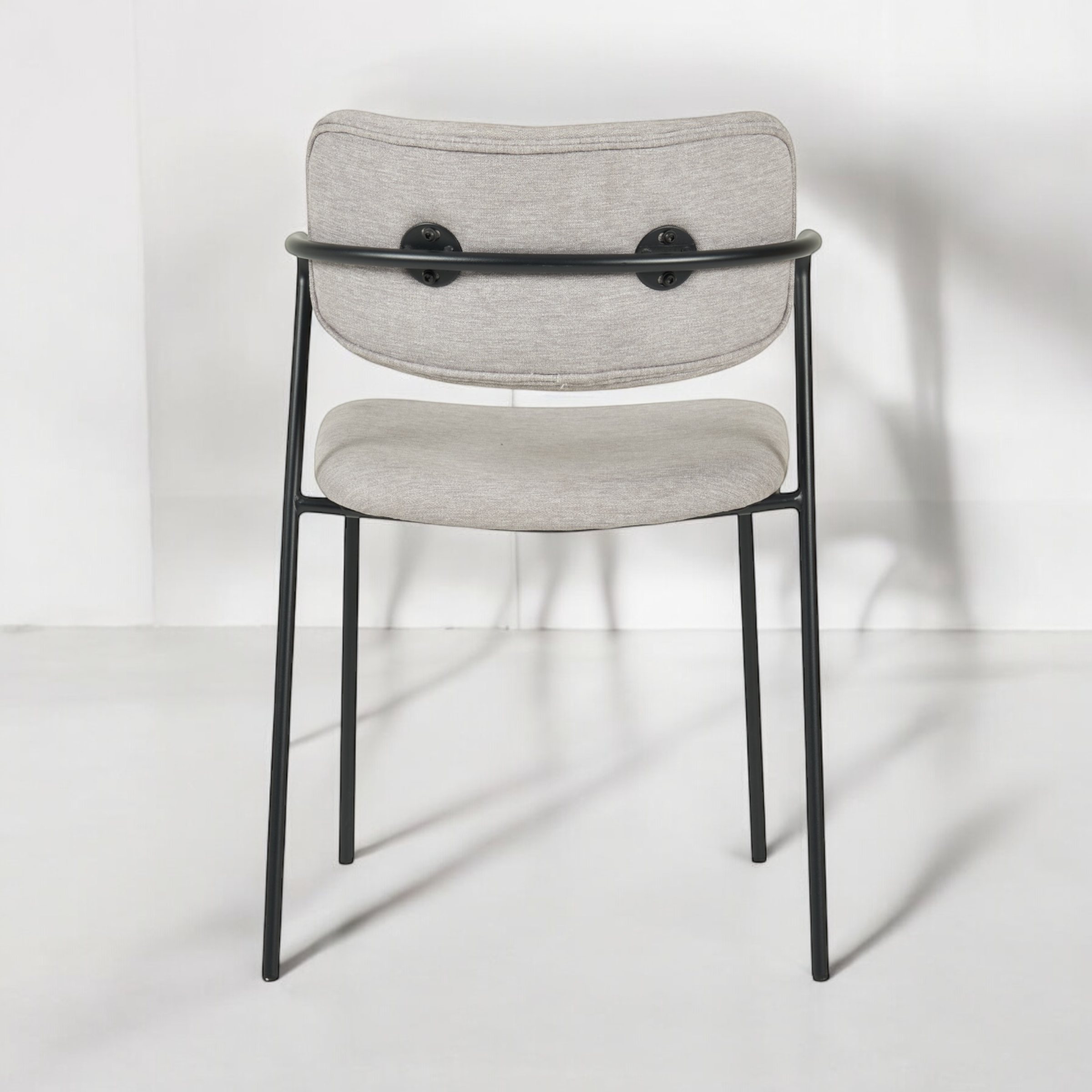 כיסא דגם לוסיאן בד אריג אפור- SALE כיסא דגם לוסיאן בד אריג אפור- SALE