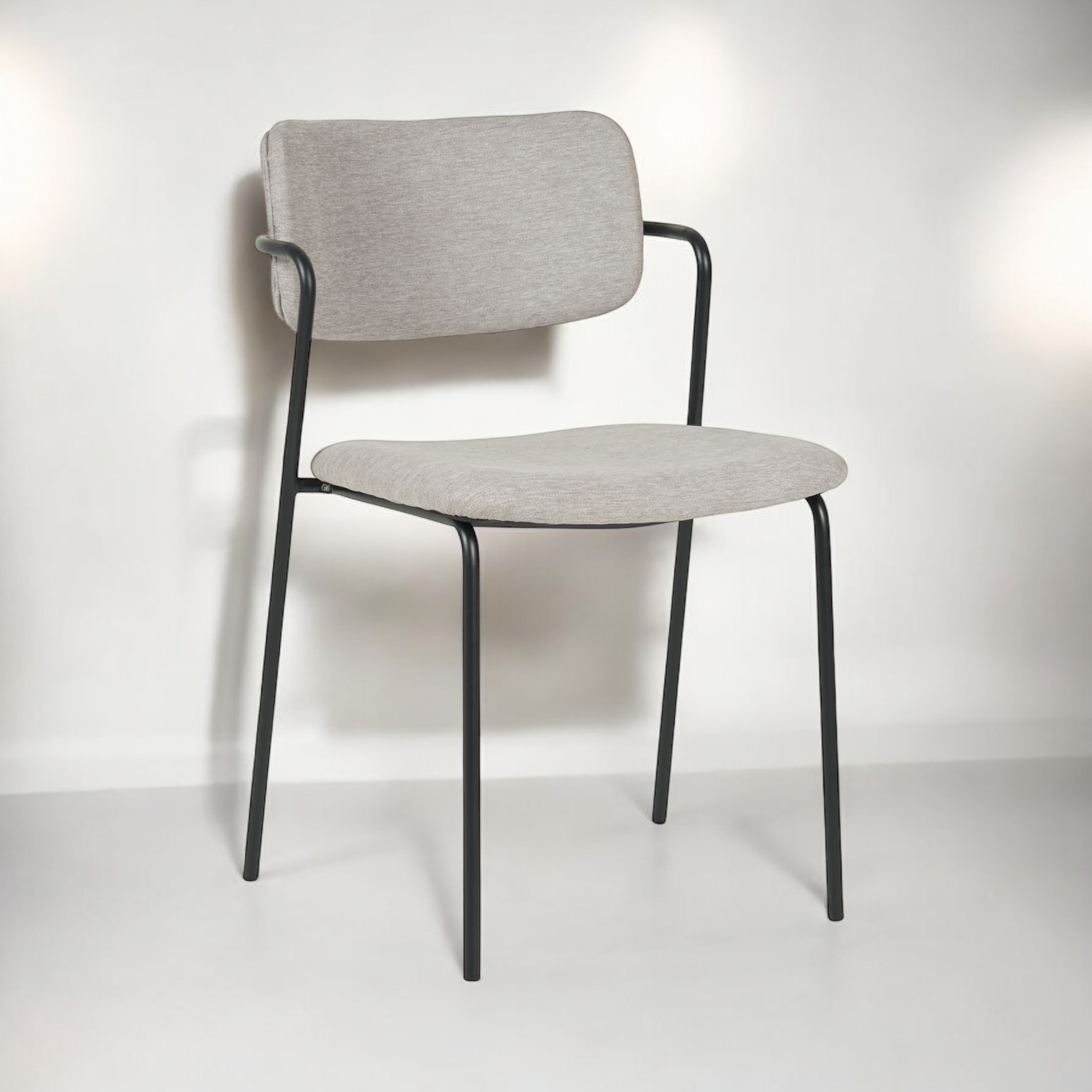 כיסא דגם לוסיאן בד אריג אפור- SALE כיסא דגם לוסיאן בד אריג אפור- SALE