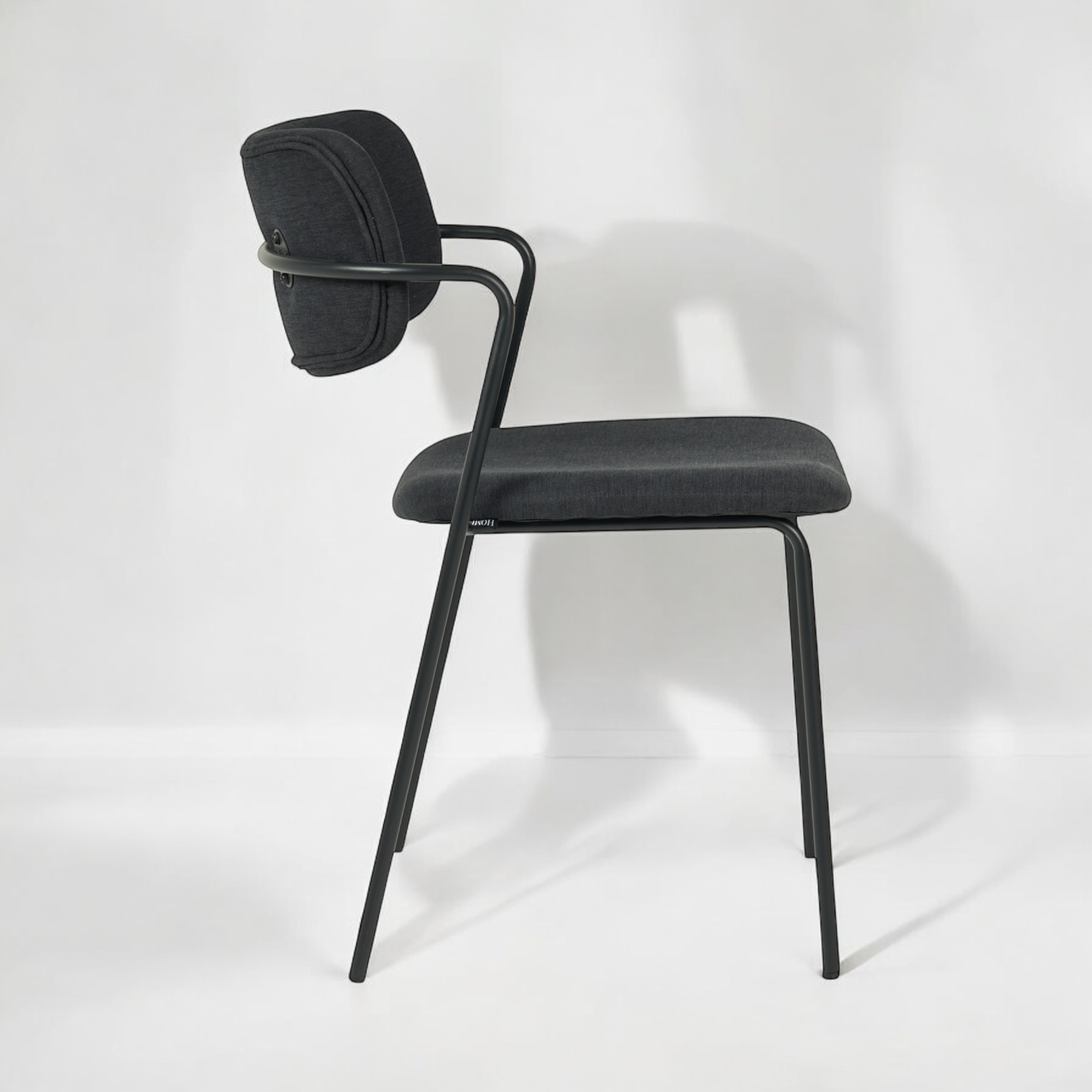 כיסא דגם לוסיאן בד אריג שחור - SALE כיסא דגם לוסיאן בד אריג שחור - SALE