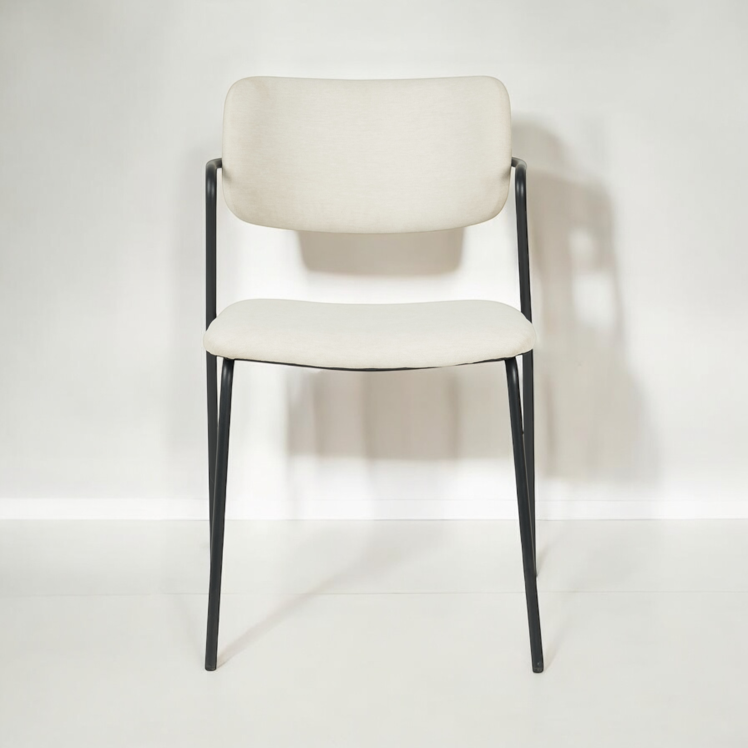 כיסא דגם לוסיאן בד אריג שמנת - SALE כיסא דגם לוסיאן בד אריג שמנת - SALE