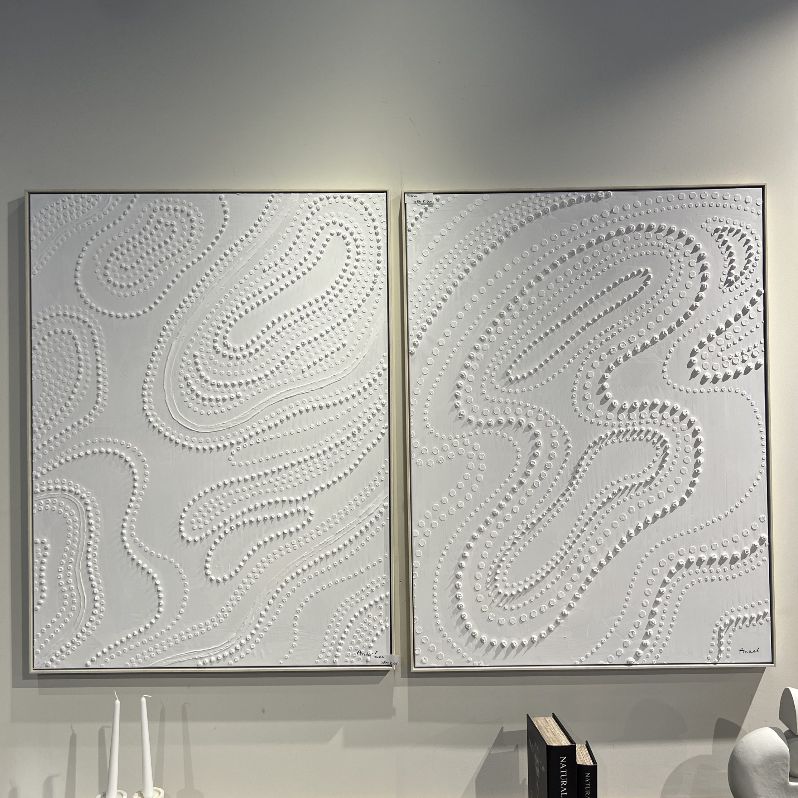 תמונה עבודת יד תבליטים נקודות דגם אנאל תמונה עבודת יד תבליטים נקודות דגם אנאל