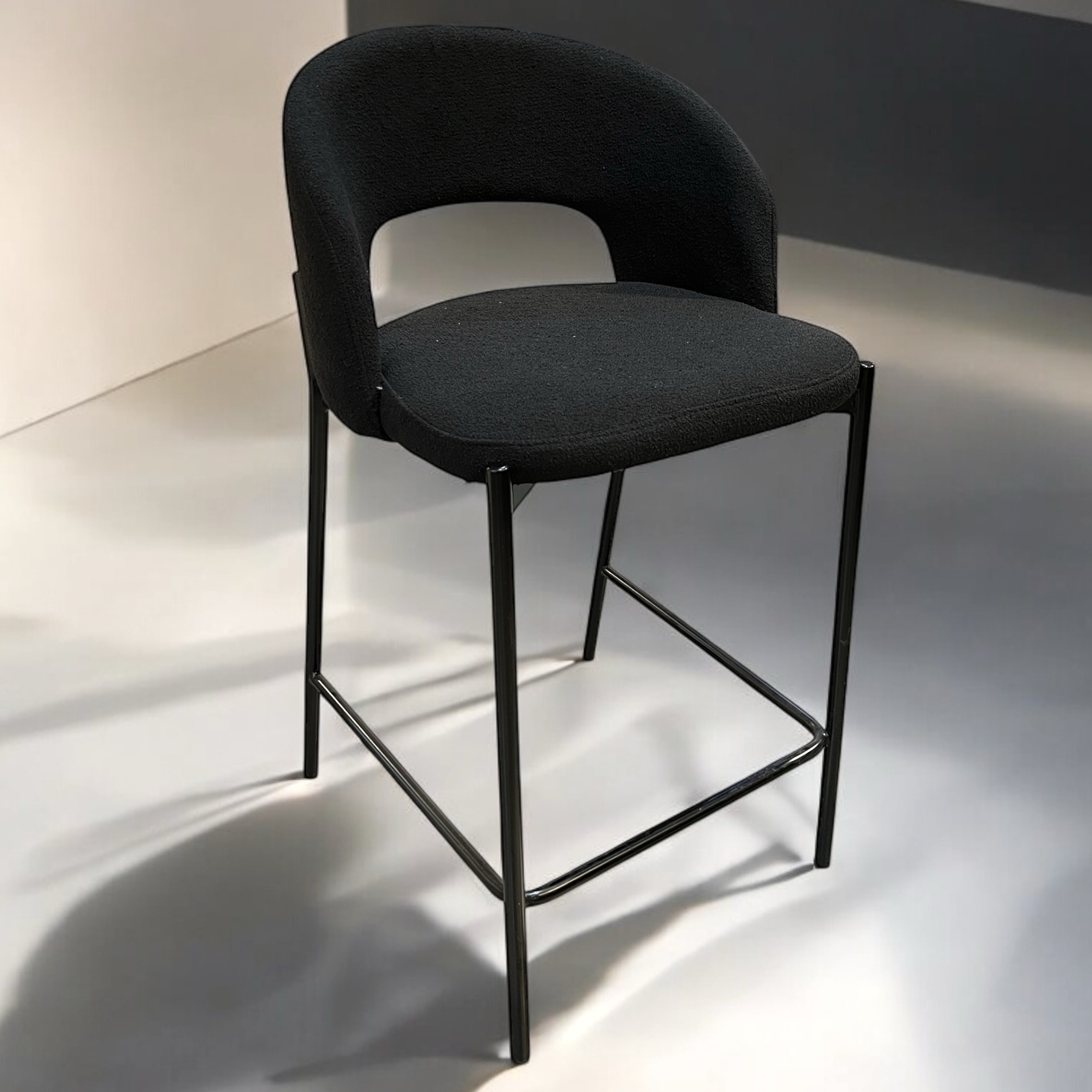 כיסא בר דגם 009 שחור כיסא בר דגם 009 שחור